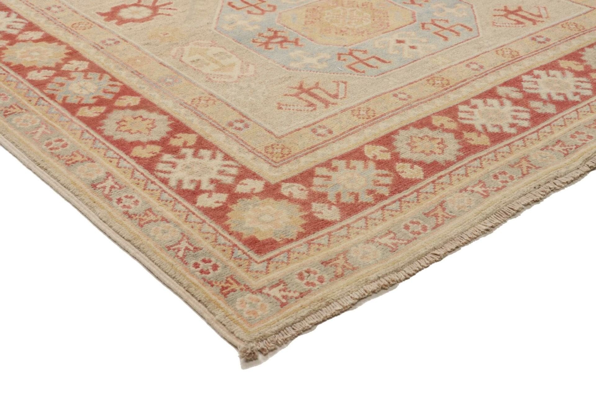 Kazak Orientteppich 121 × 181 cm aus Wolle, handgeknüpft