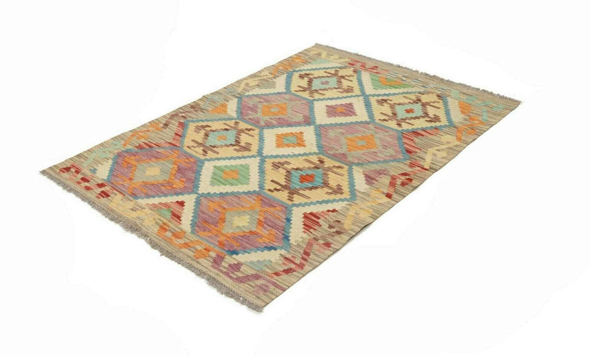 Handgewebter Kelim, 107 × 145 cm, Wolle