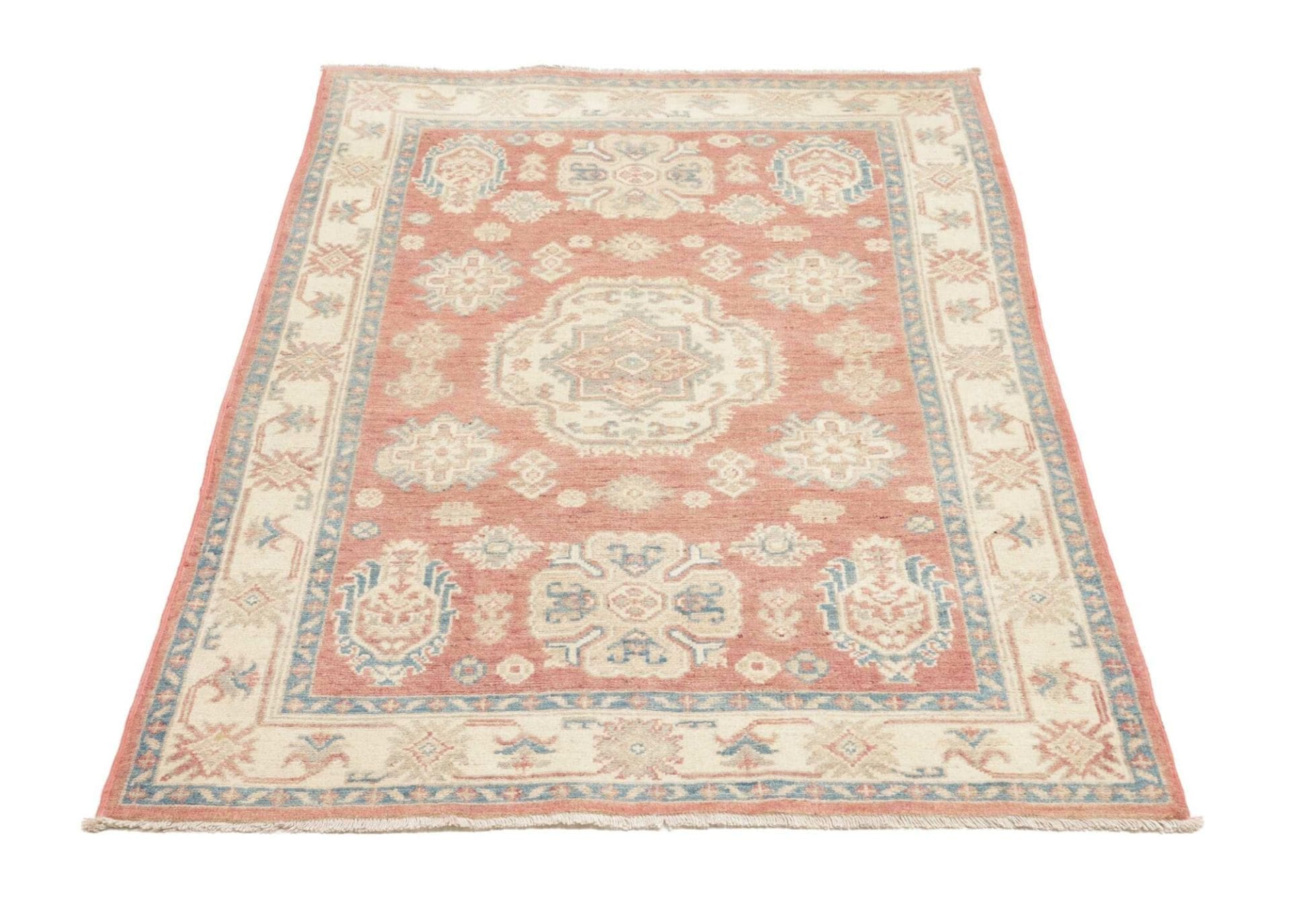 Kazak Orientteppich 102 × 152 cm aus Wolle, handgeknüpft