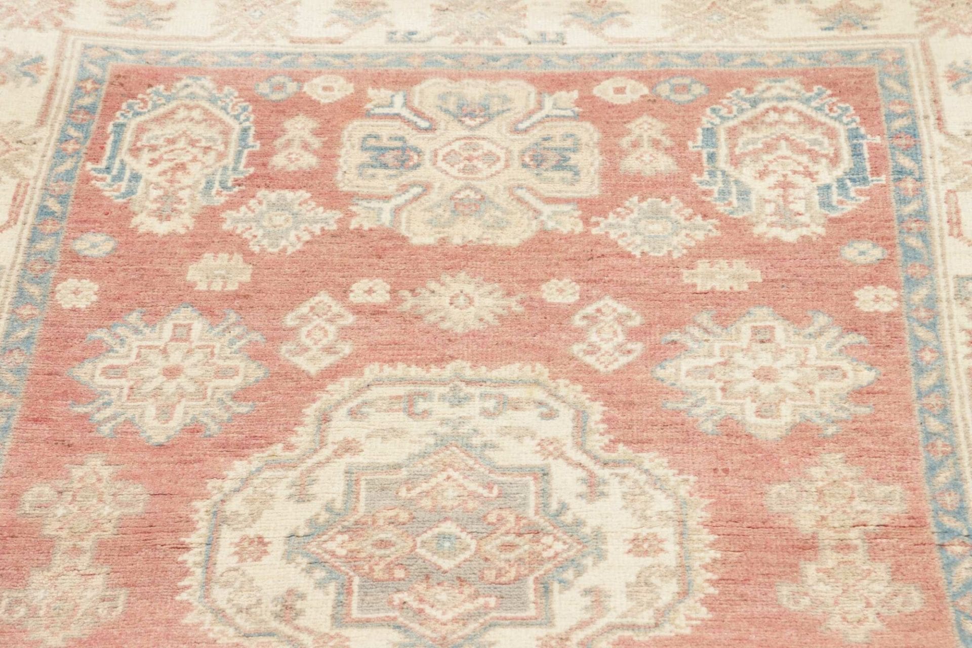 Kazak Orientteppich 102 × 152 cm aus Wolle, handgeknüpft