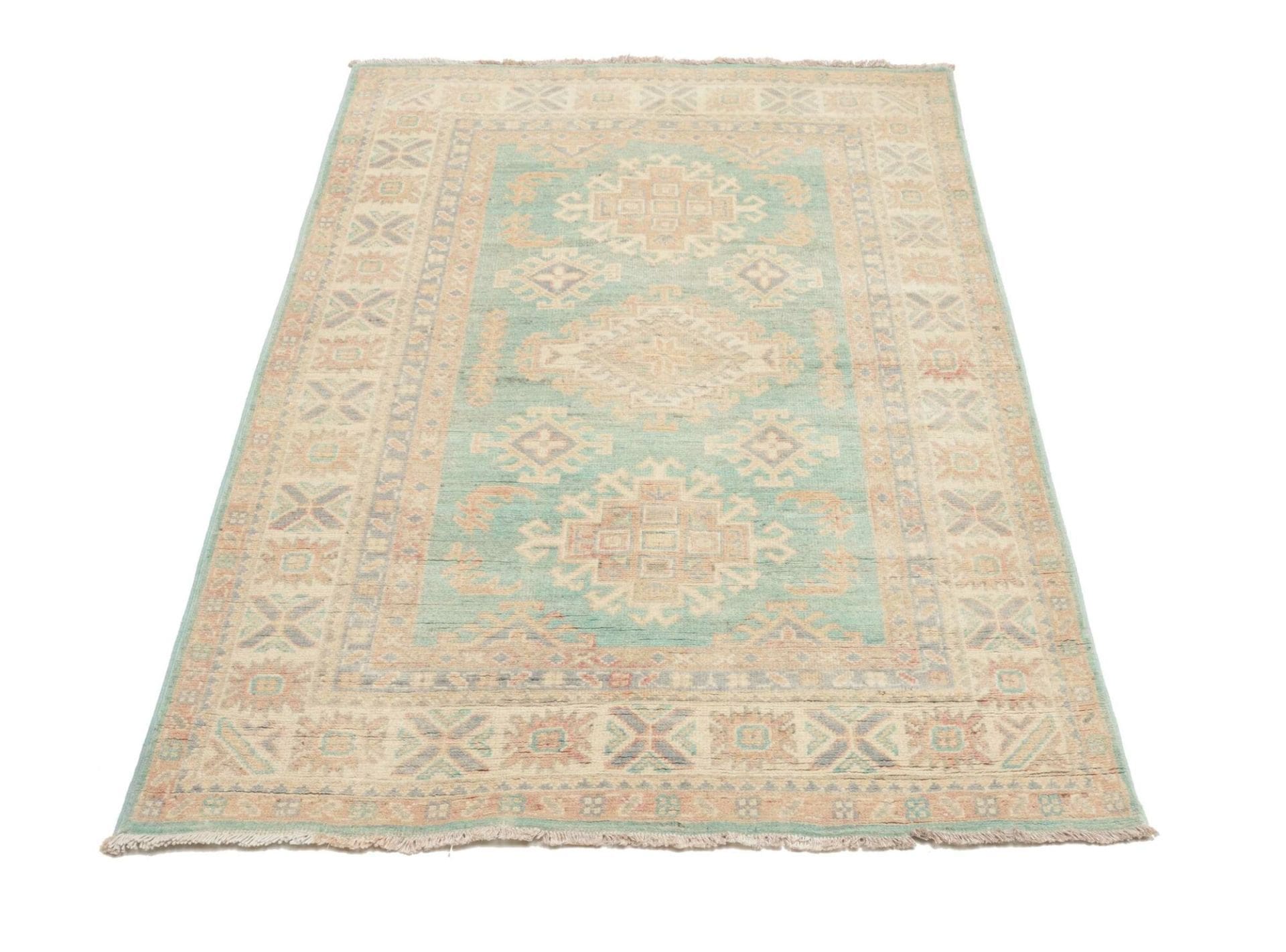 Handgeknüpfter Kazak Orientteppich, 106 × 151 cm, Wolle