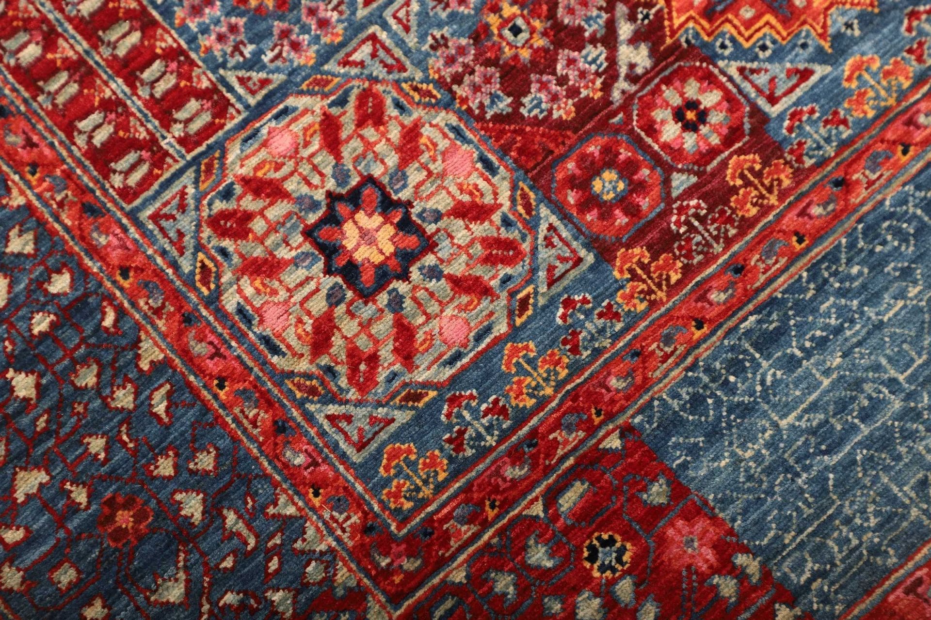 Handgeknüpfter Mamluk Orientteppich, 120 × 179 cm, Wolle