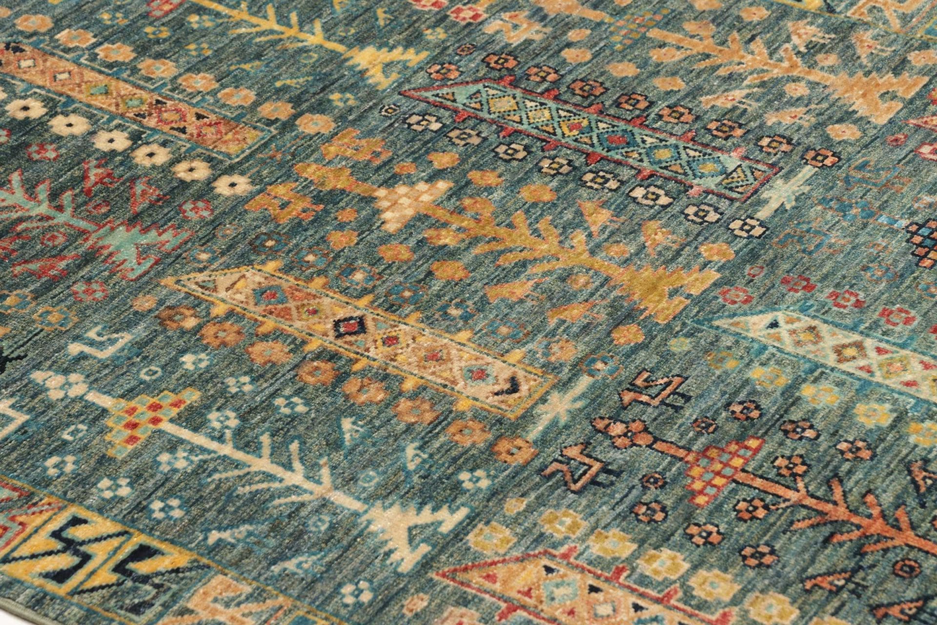 Handgeknüpfter Samarkand Orientteppich, 103 × 154 cm, Wolle