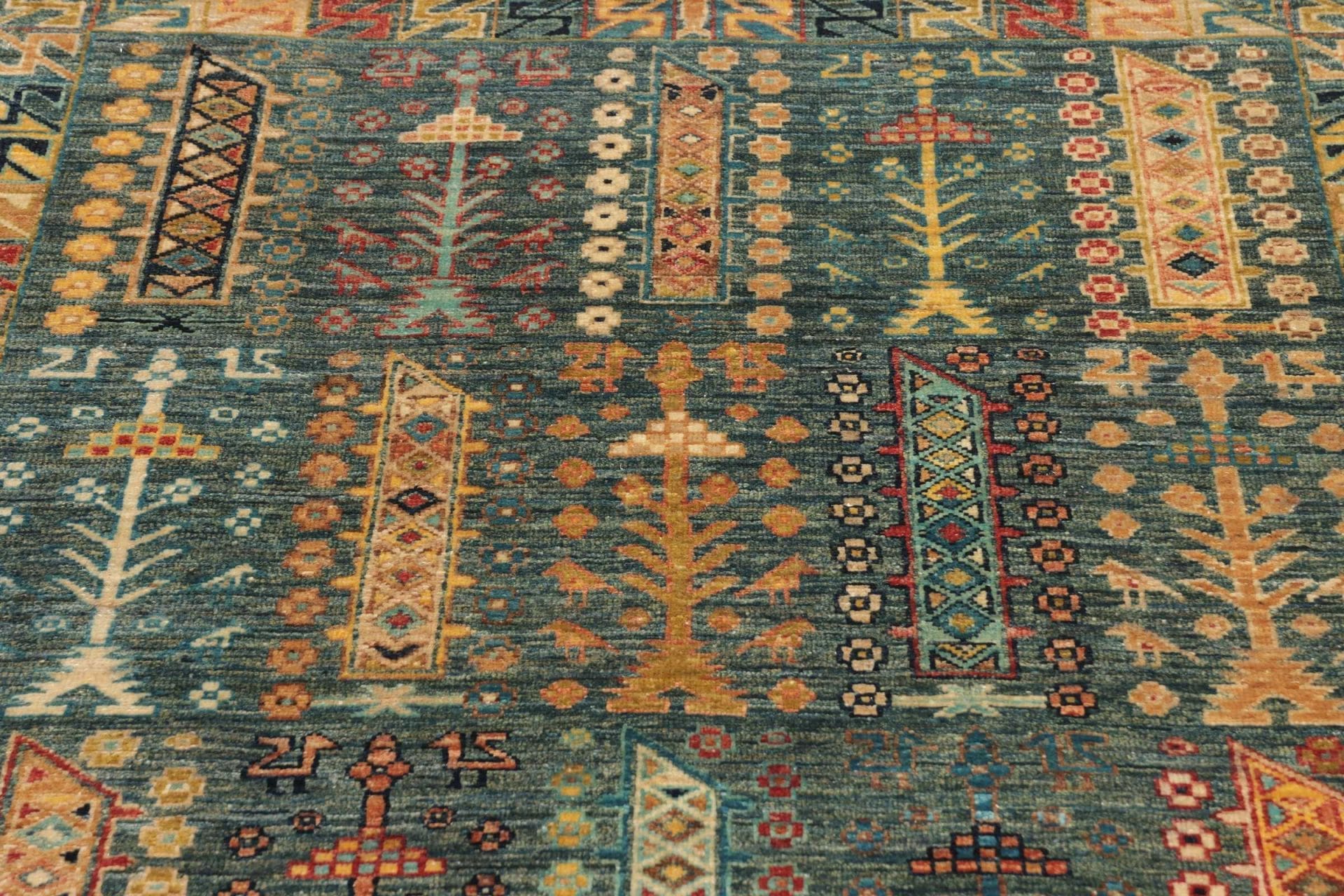 Handgeknüpfter Samarkand Orientteppich, 103 × 154 cm, Wolle
