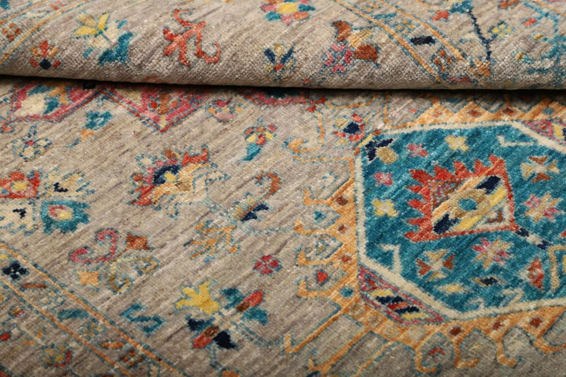Handgeknüpfter Samarkand Orientteppich, 98 × 152 cm, Wolle