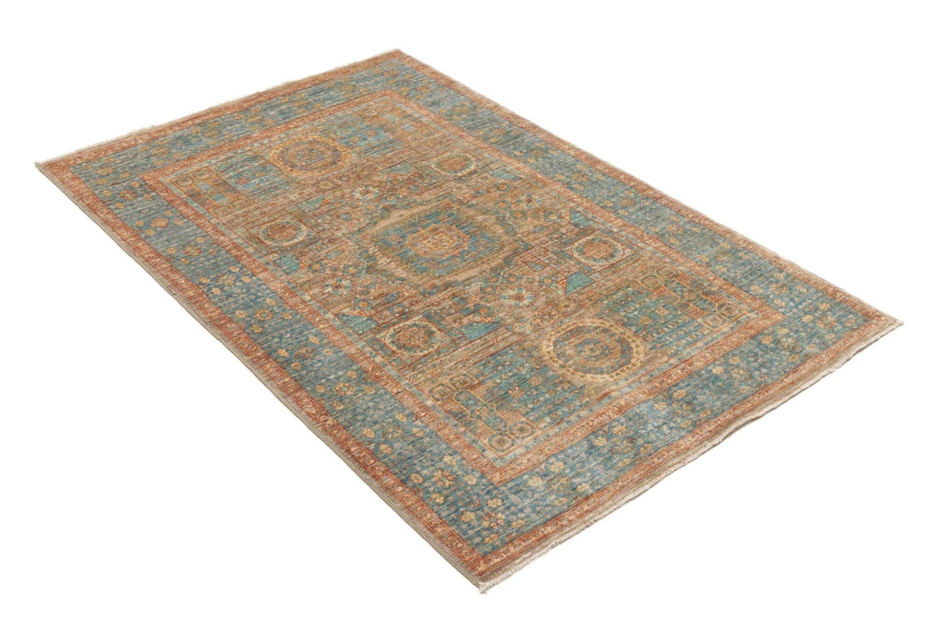 Handgeknüpfter Mamluk Orientteppich 102 × 153 cm