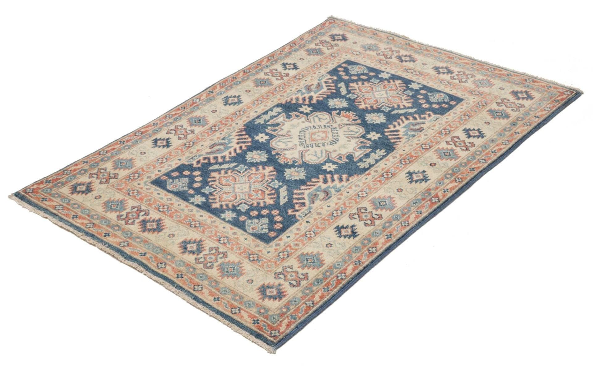 Handgeknüpfter Kazak Orientteppich 102 × 143 cm