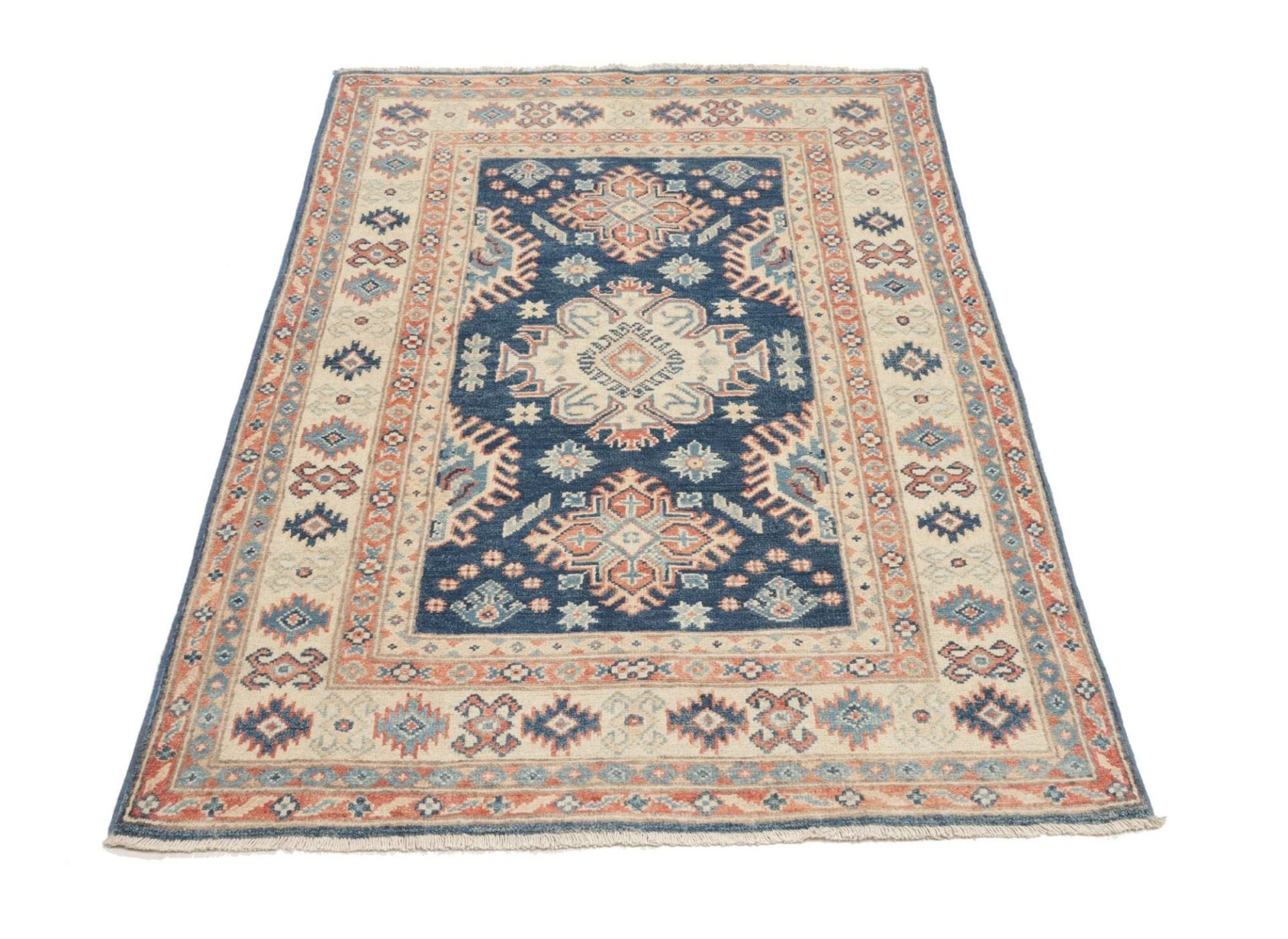 Handgeknüpfter Kazak Orientteppich 102 × 143 cm