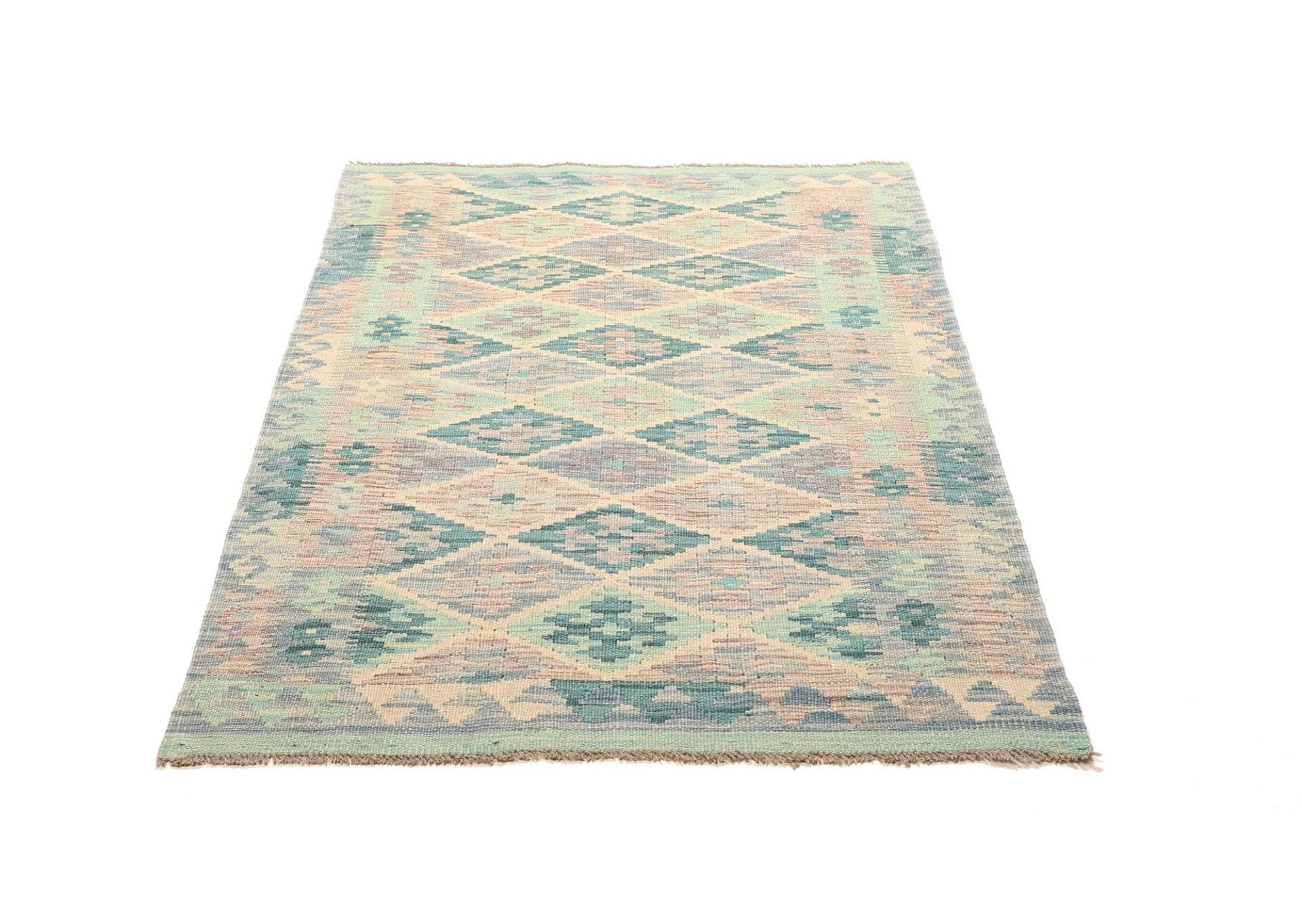 Kelim 102 × 141 cm aus Wolle, handgewebt