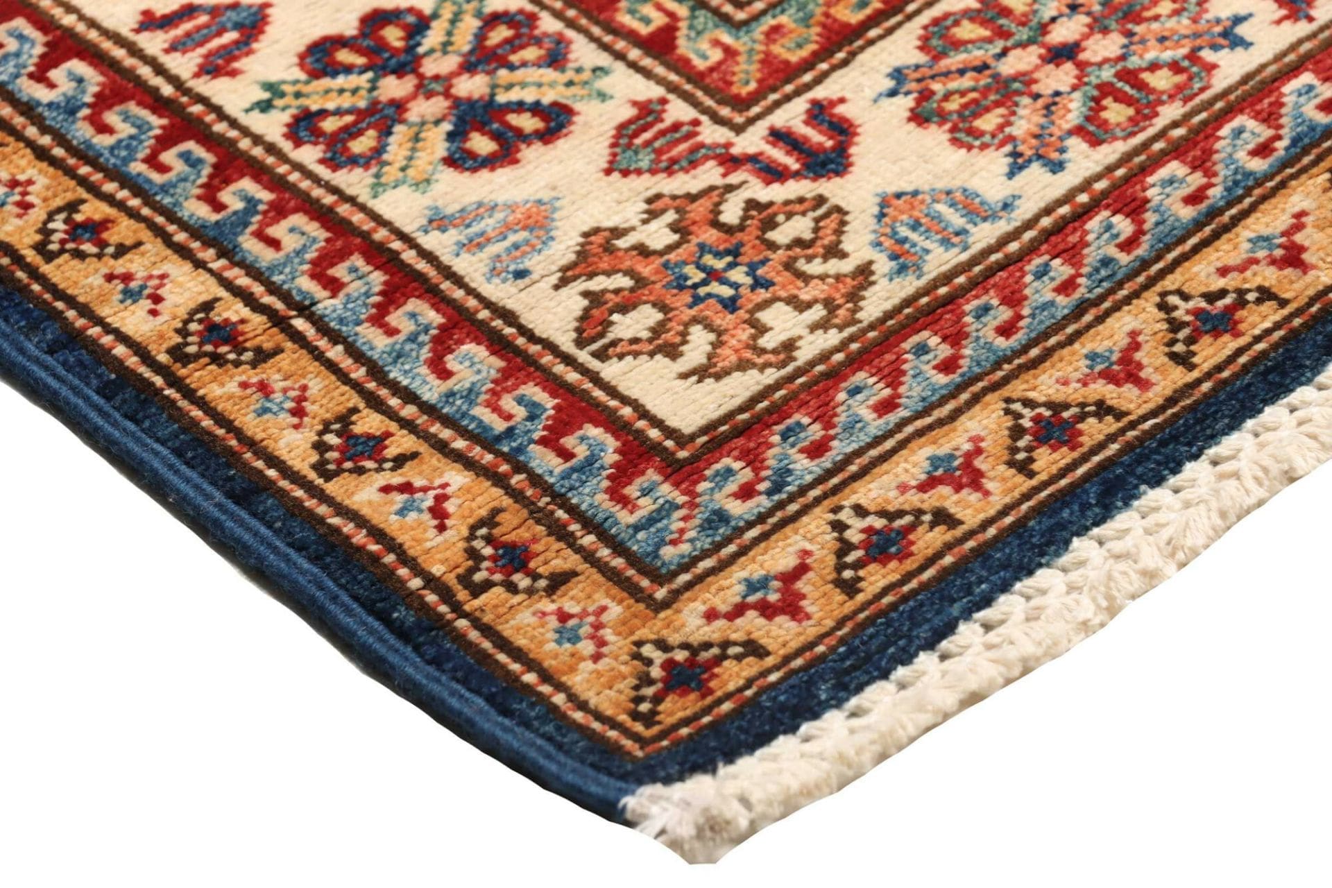 Kazak Orientteppich 106 × 148 cm aus Wolle, handgeknüpft