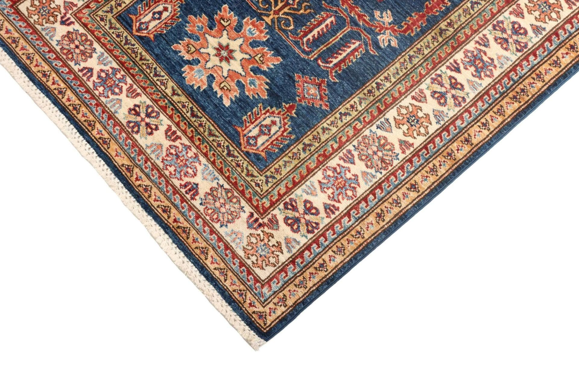 Kazak Orientteppich 106 × 148 cm aus Wolle, handgeknüpft