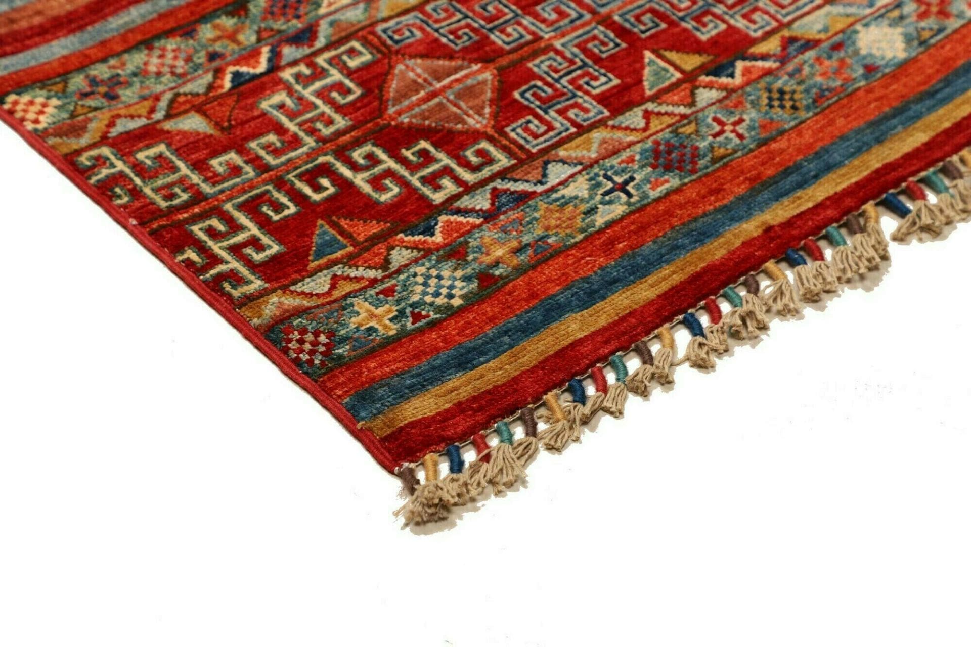 Handgeknüpfter Samarkand Orientteppich 102 × 148 cm