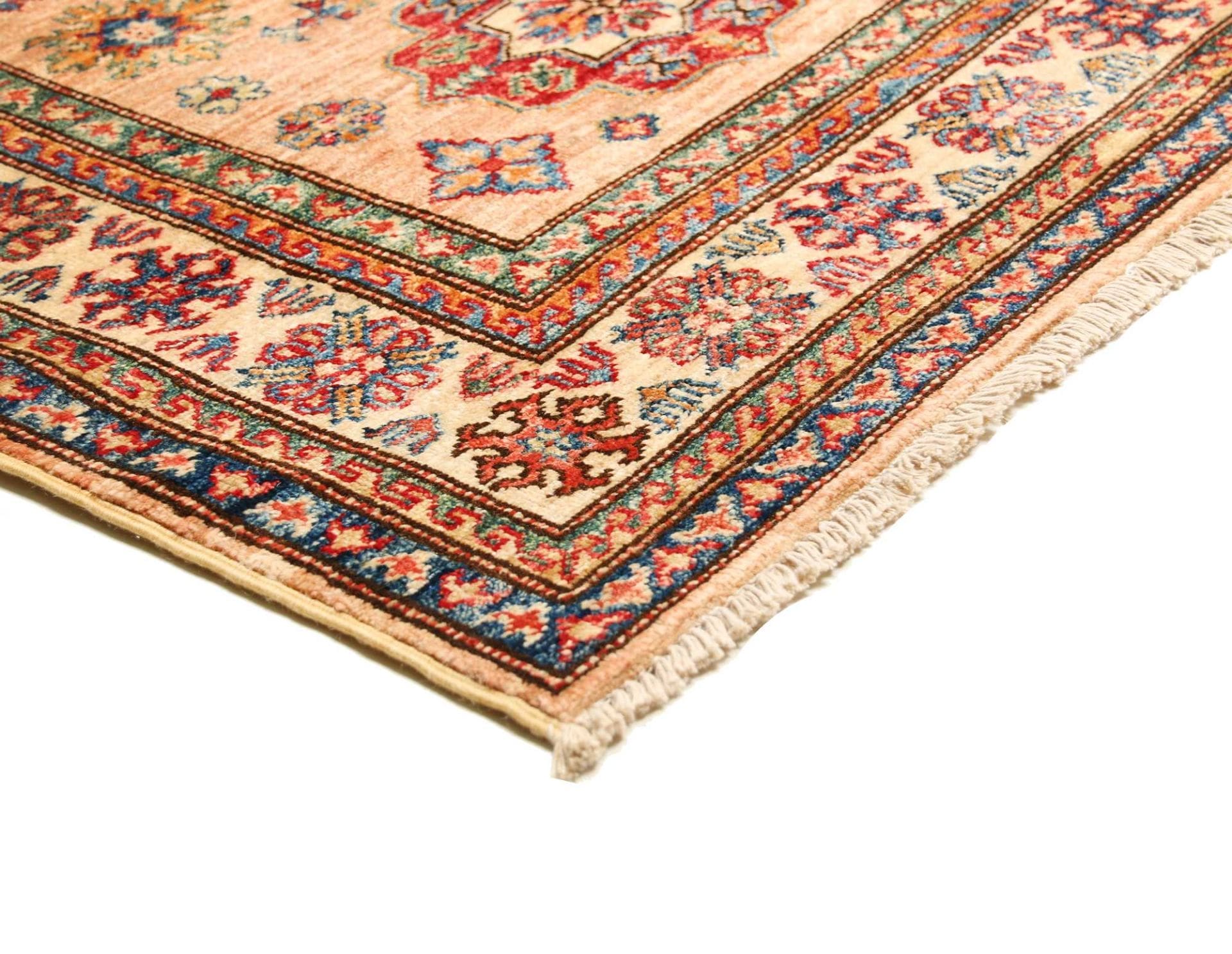 Handgeknüpfter Kazak Orientteppich, 98 × 148 cm, Wolle