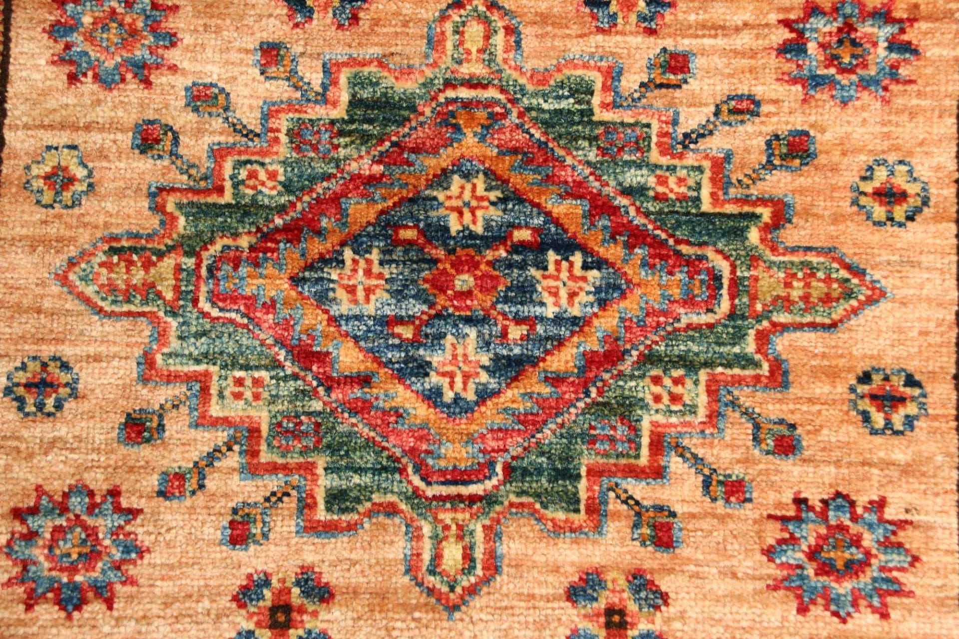 Handgeknüpfter Kazak Orientteppich, 98 × 148 cm, Wolle