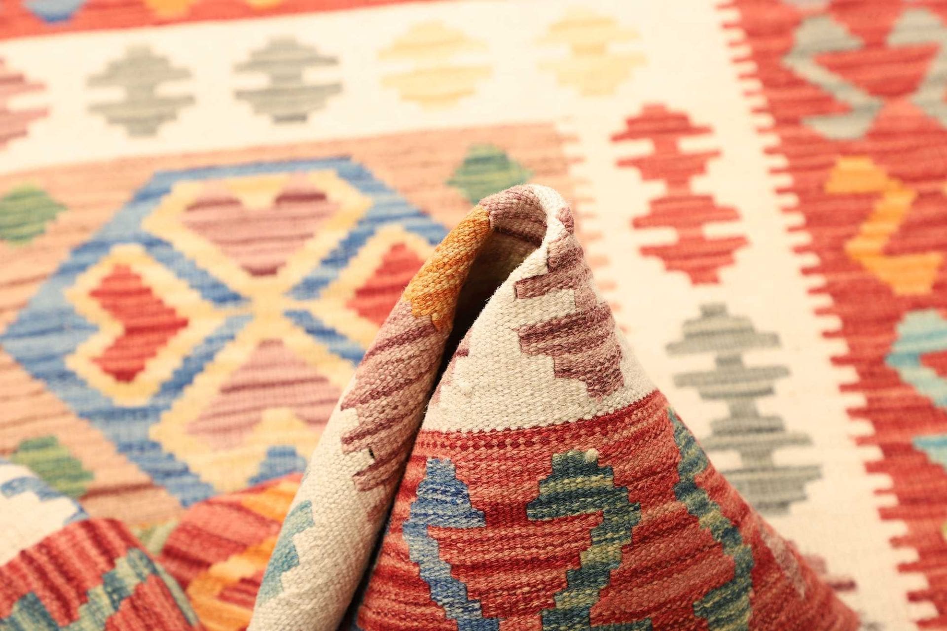 Kelim aus Pakistan, 103 × 142 cm