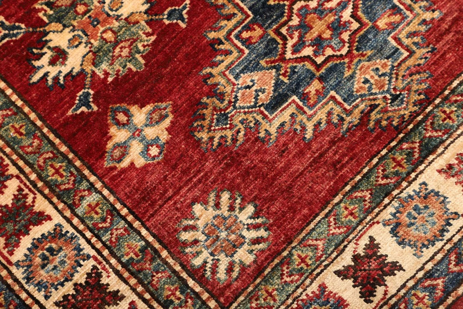 Handgeknüpfter Kazak Orientteppich 101 × 139 cm