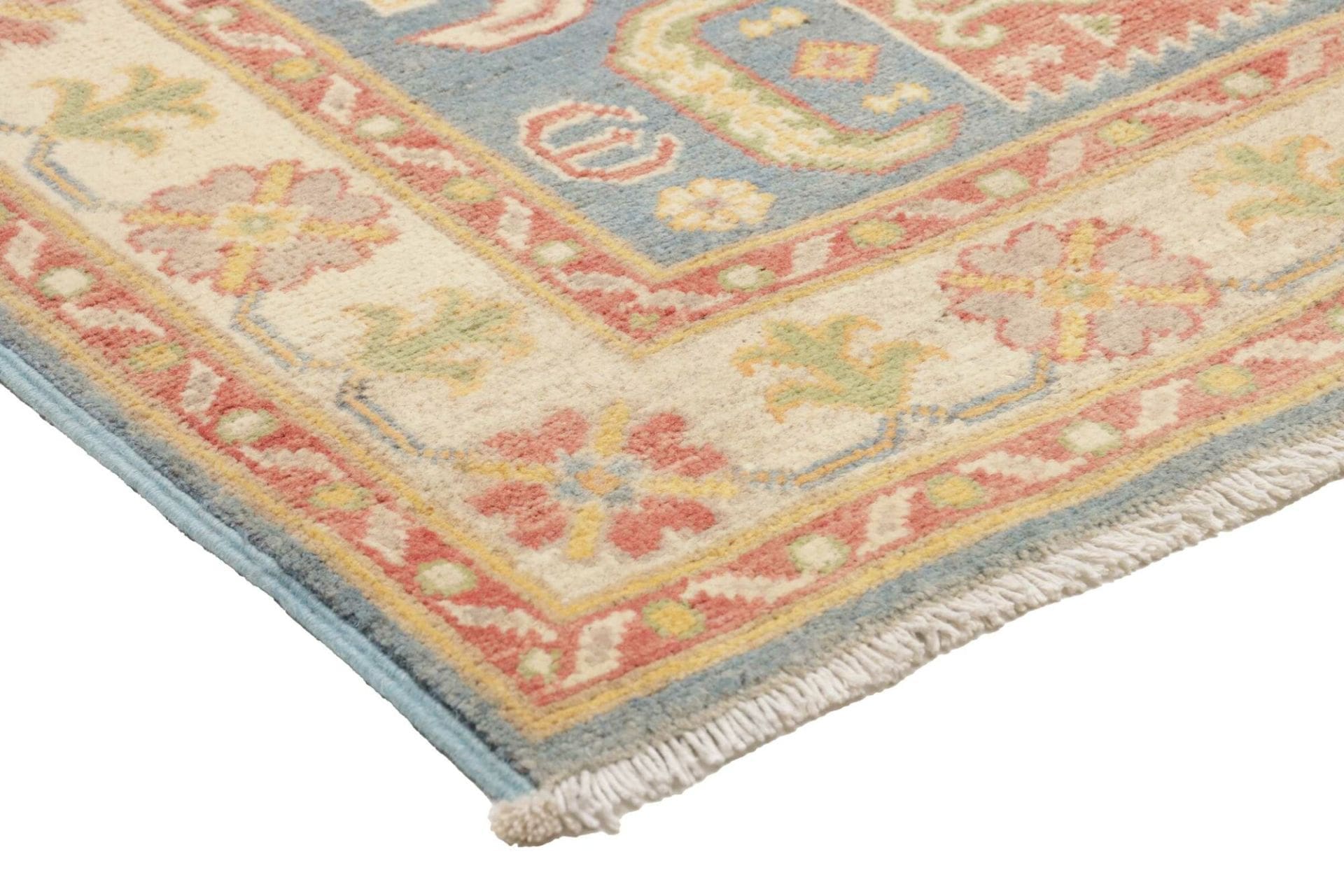 Kazak Orientteppich aus Pakistan, 101 × 134 cm
