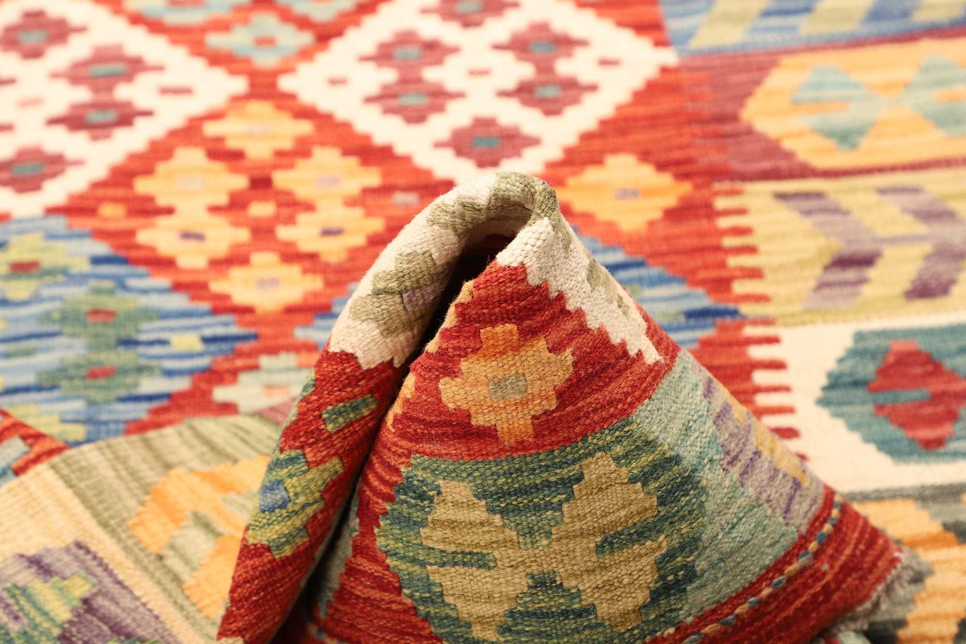 Kelim aus Pakistan, 101 × 145 cm