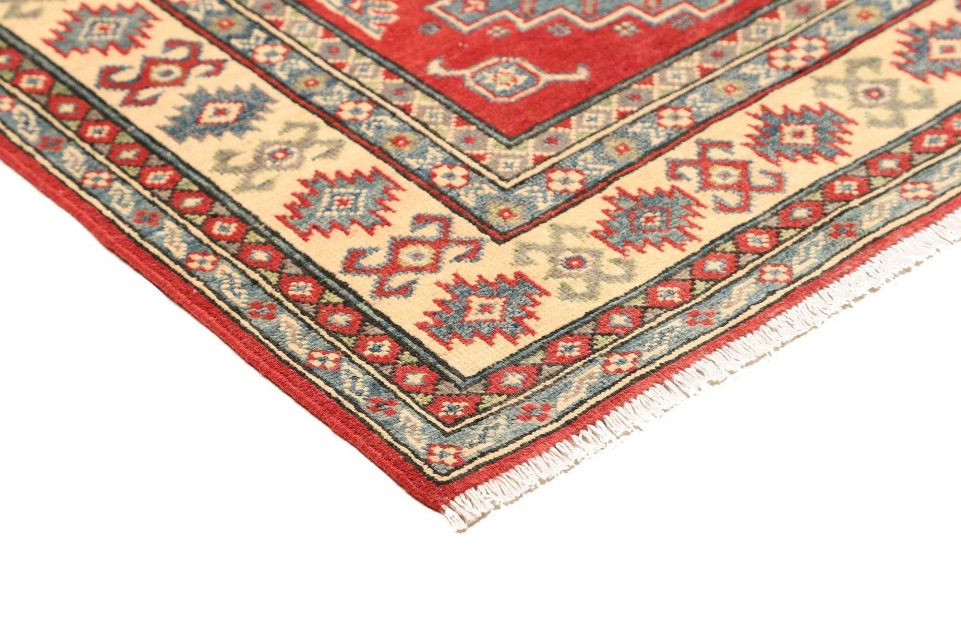 Handgeknüpfter Kazak Orientteppich, 106 × 150 cm, Wolle