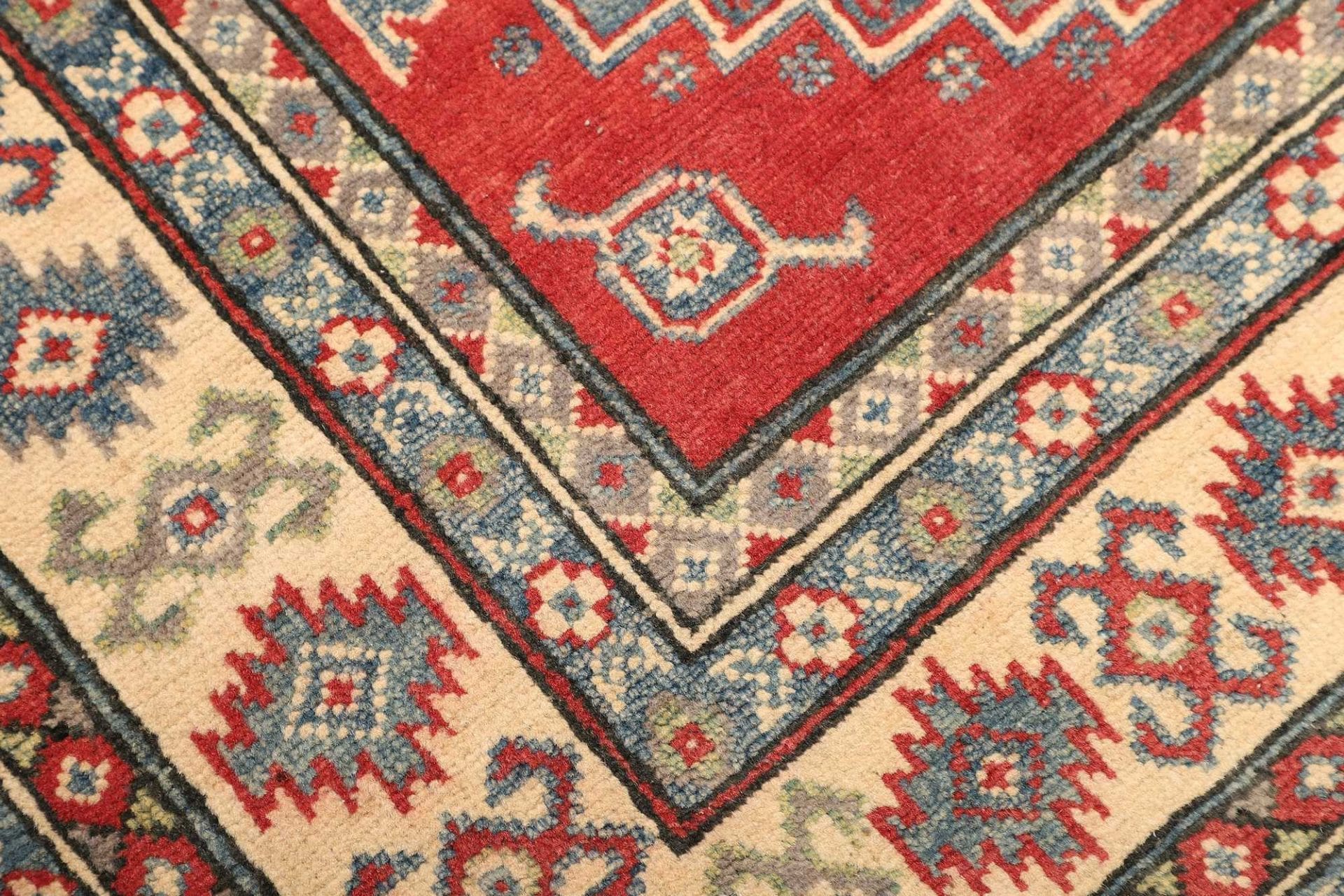 Handgeknüpfter Kazak Orientteppich, 106 × 150 cm, Wolle