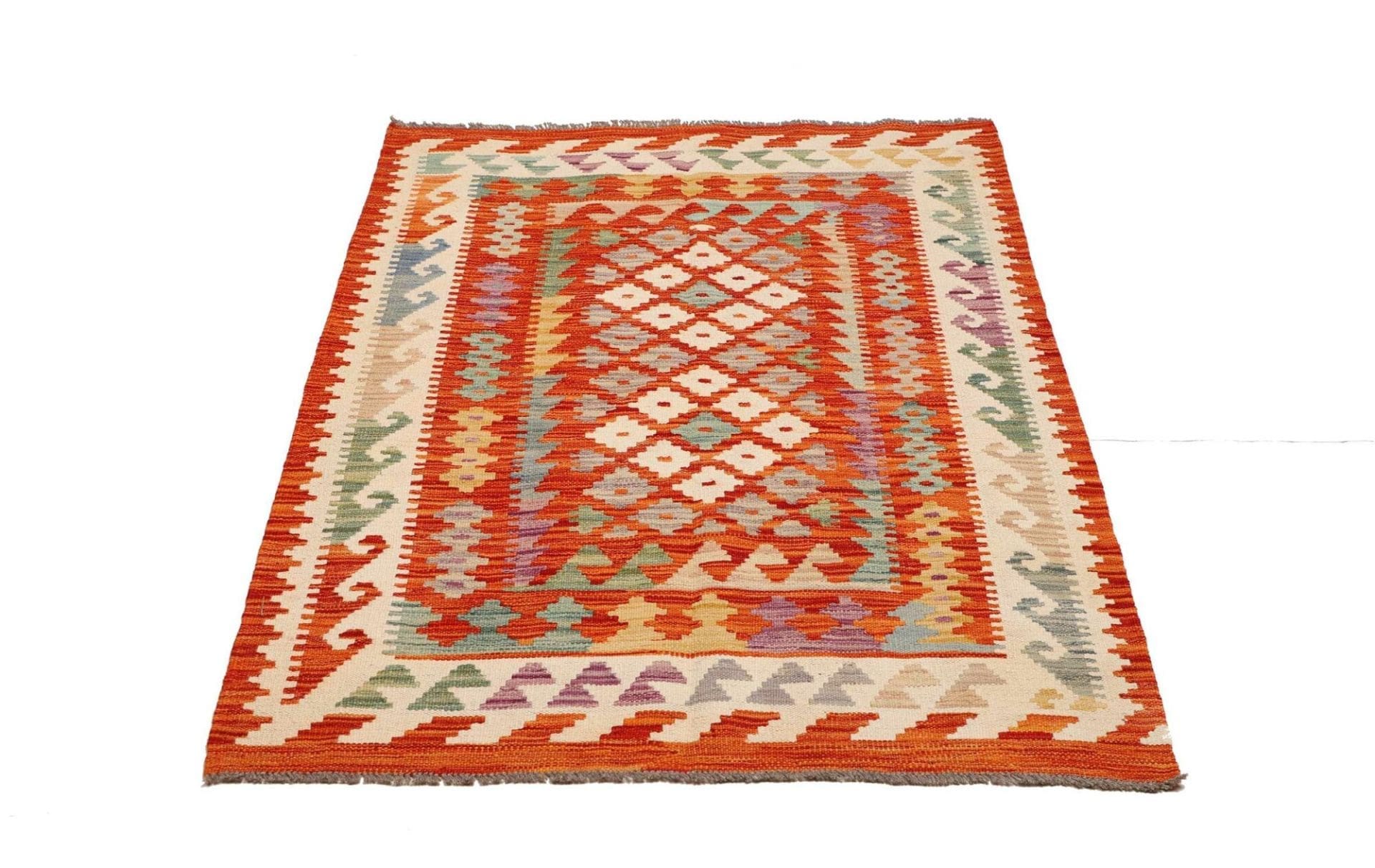 Handgewebter Kelim, 103 × 147 cm, Wolle