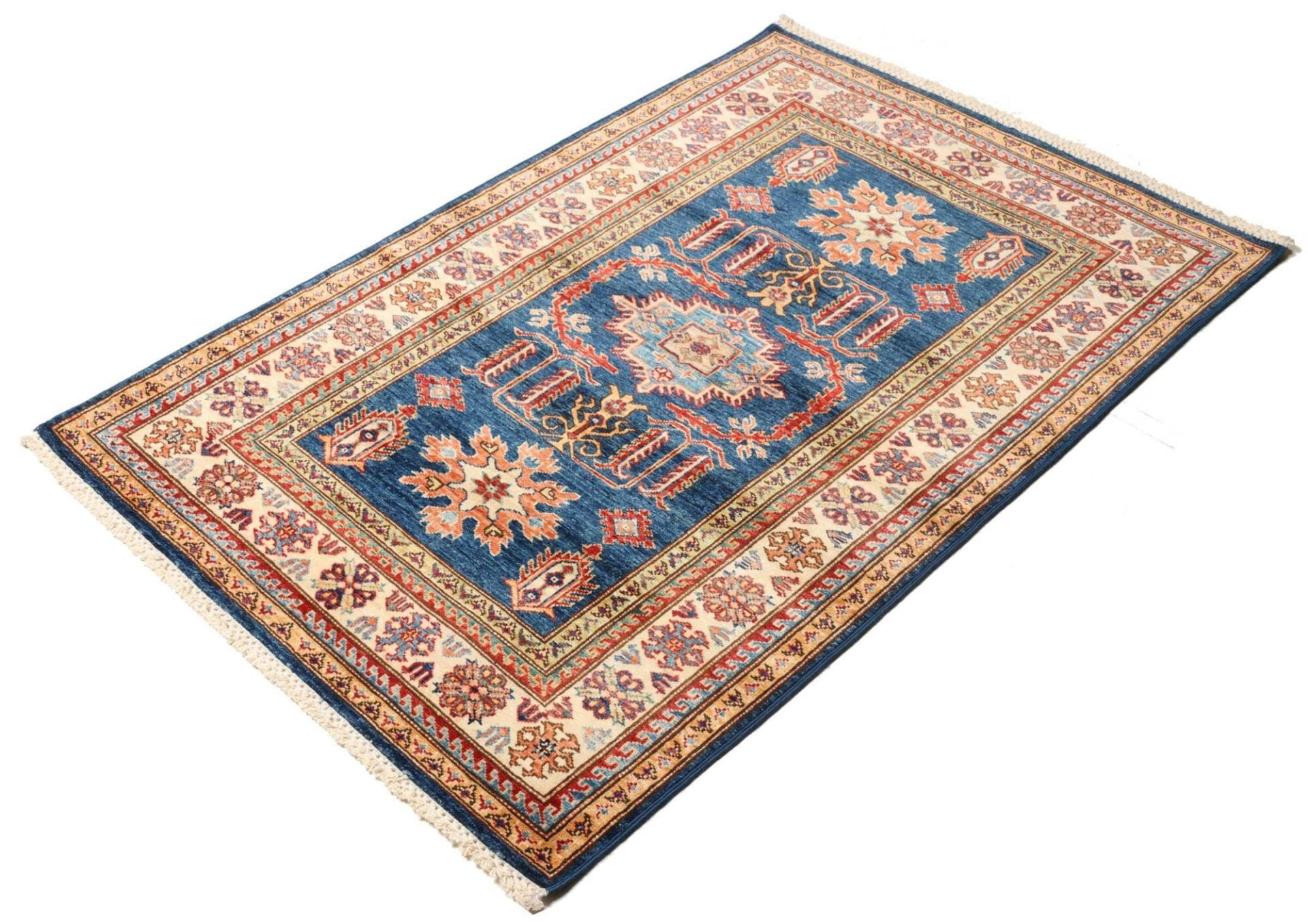 Handgeknüpfter Kazak Orientteppich 106 × 148 cm