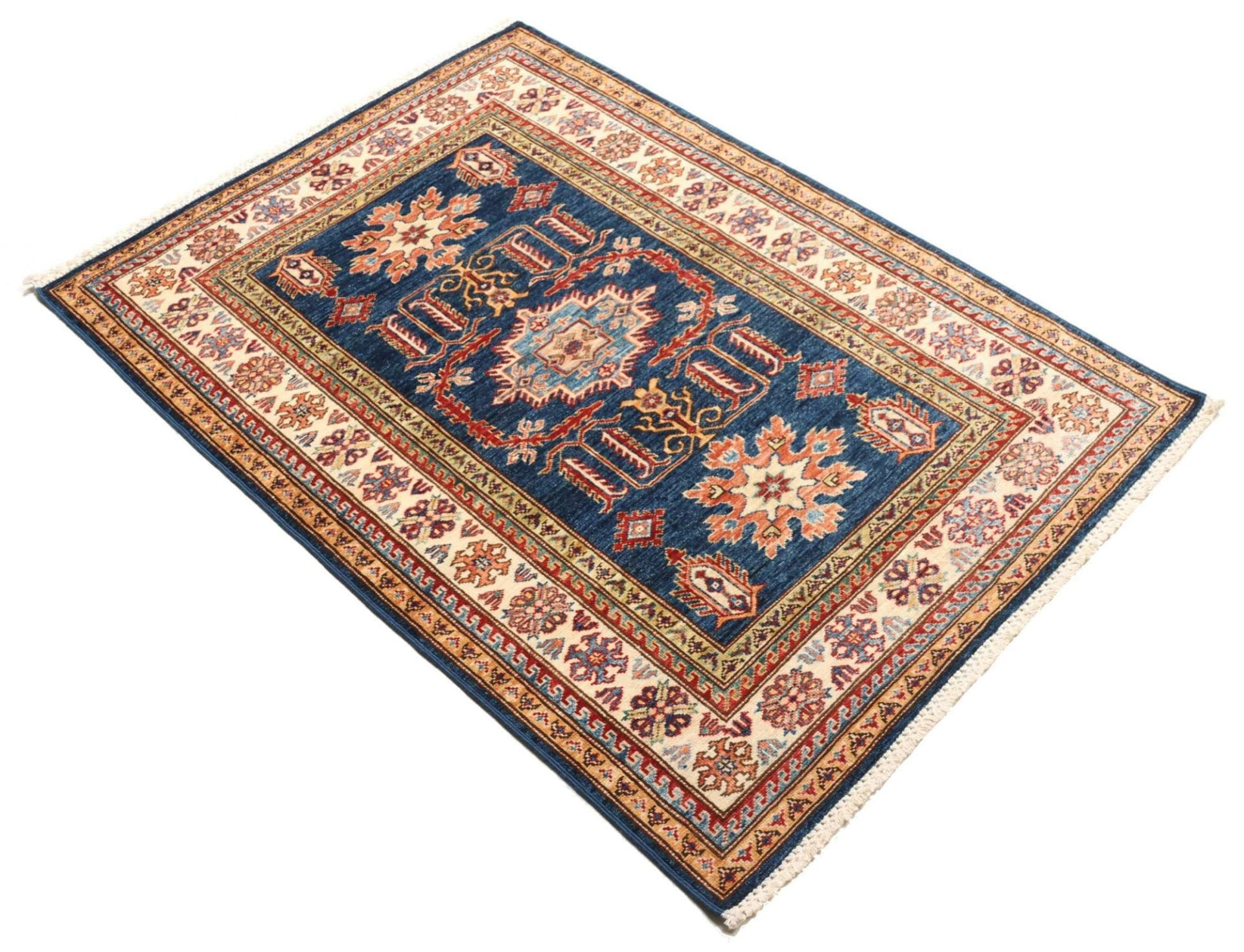 Handgeknüpfter Kazak Orientteppich 106 × 148 cm