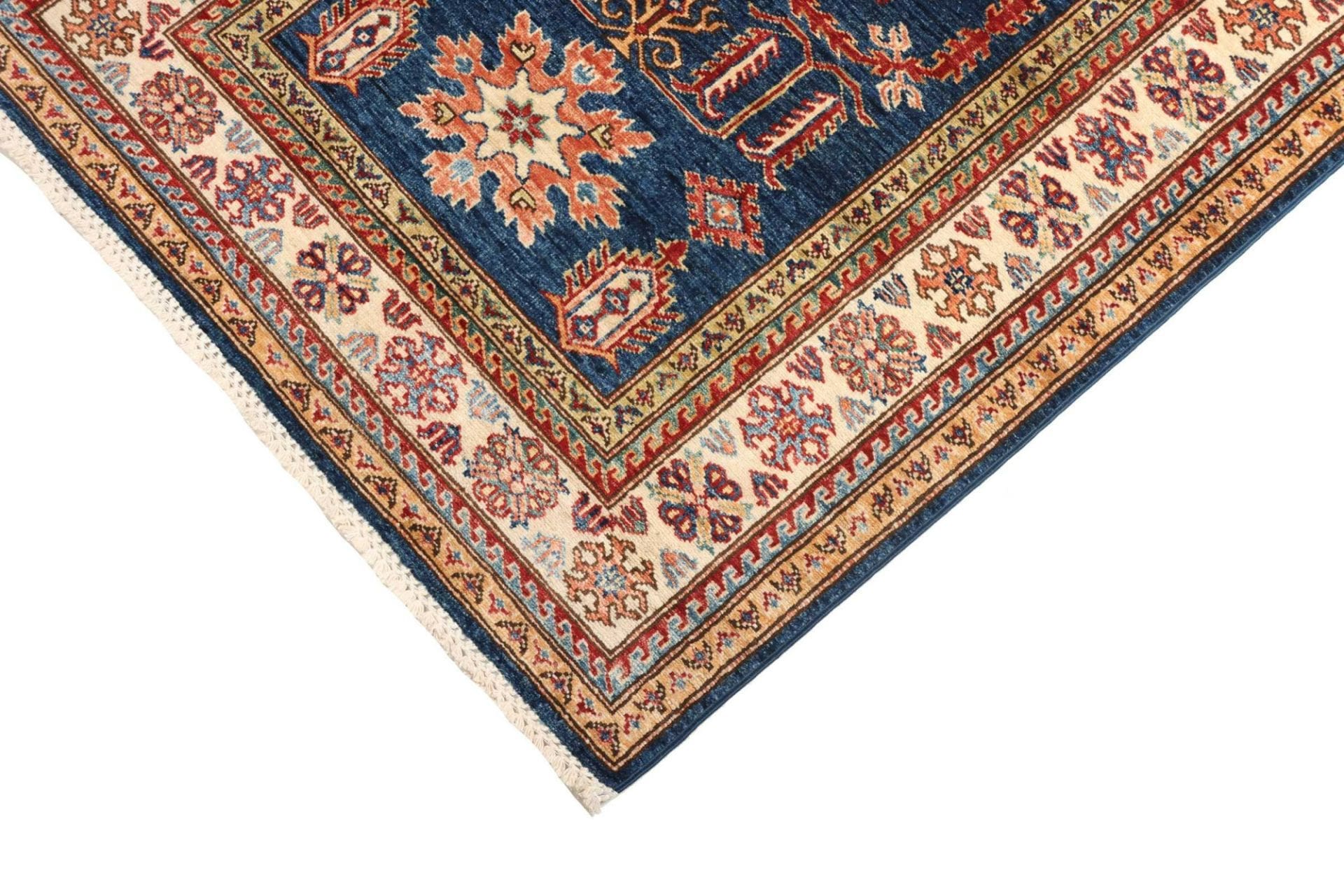Handgeknüpfter Kazak Orientteppich 106 × 148 cm