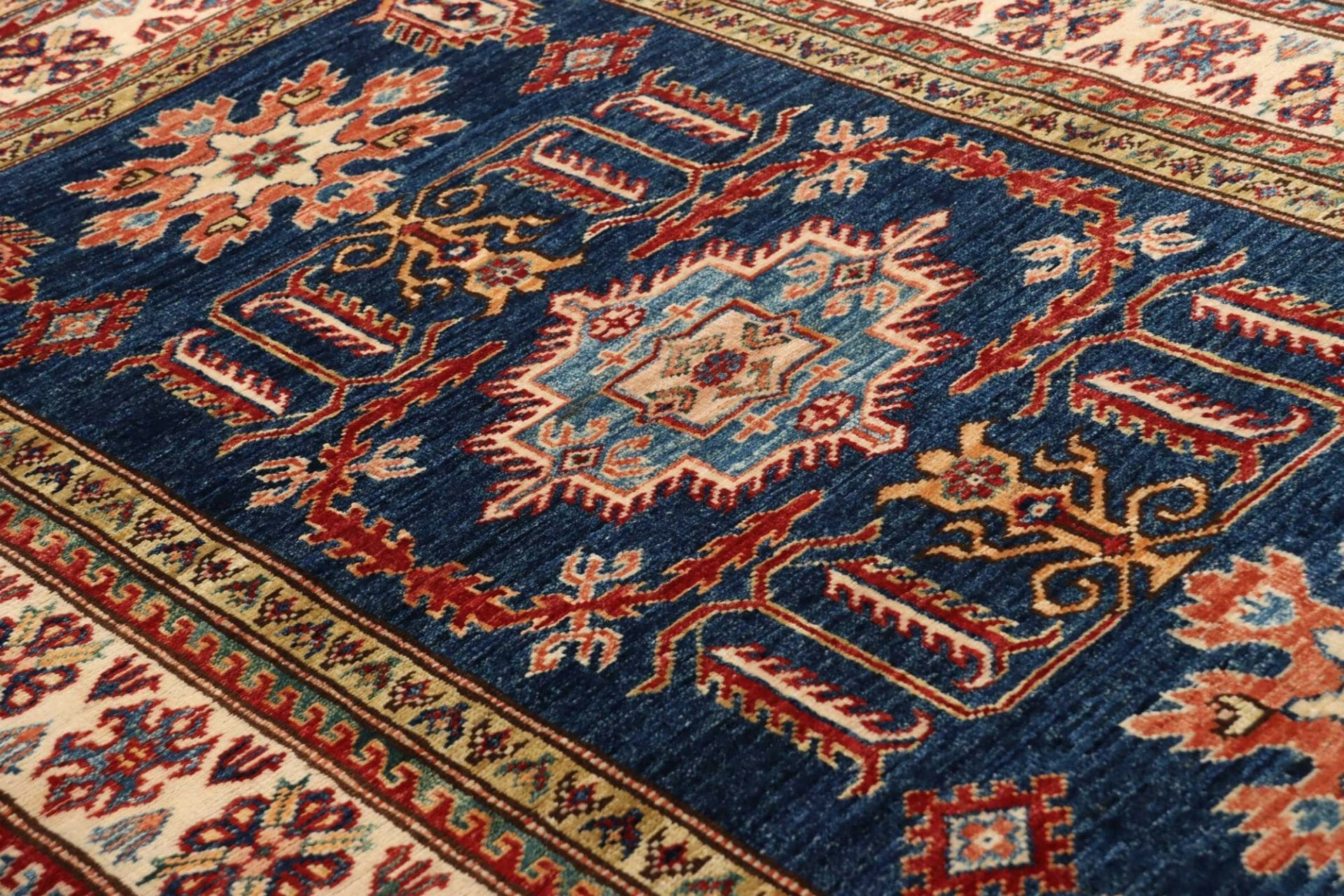 Handgeknüpfter Kazak Orientteppich 106 × 148 cm