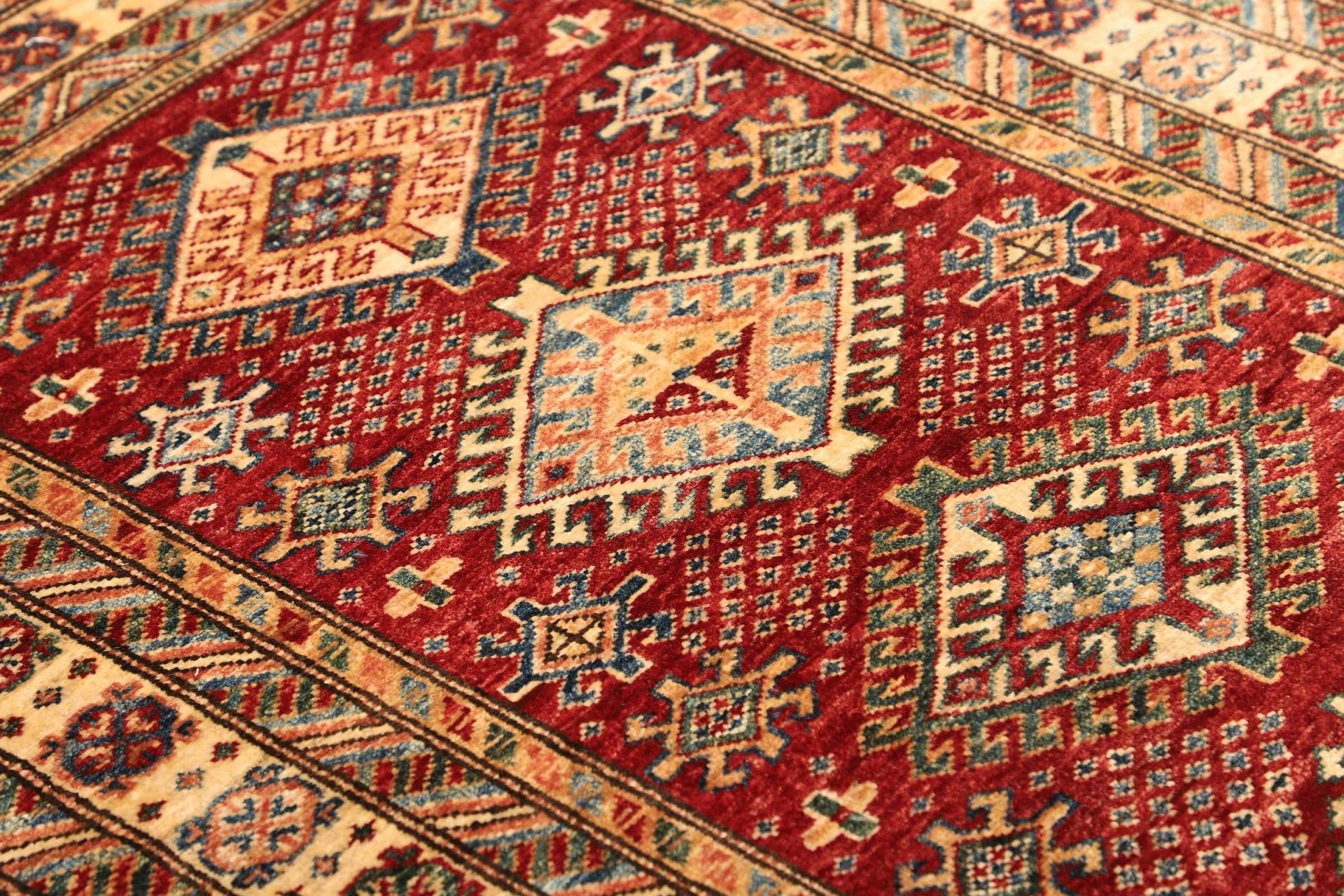Handgeknüpfter Kazak Orientteppich, 96 × 153 cm, Wolle