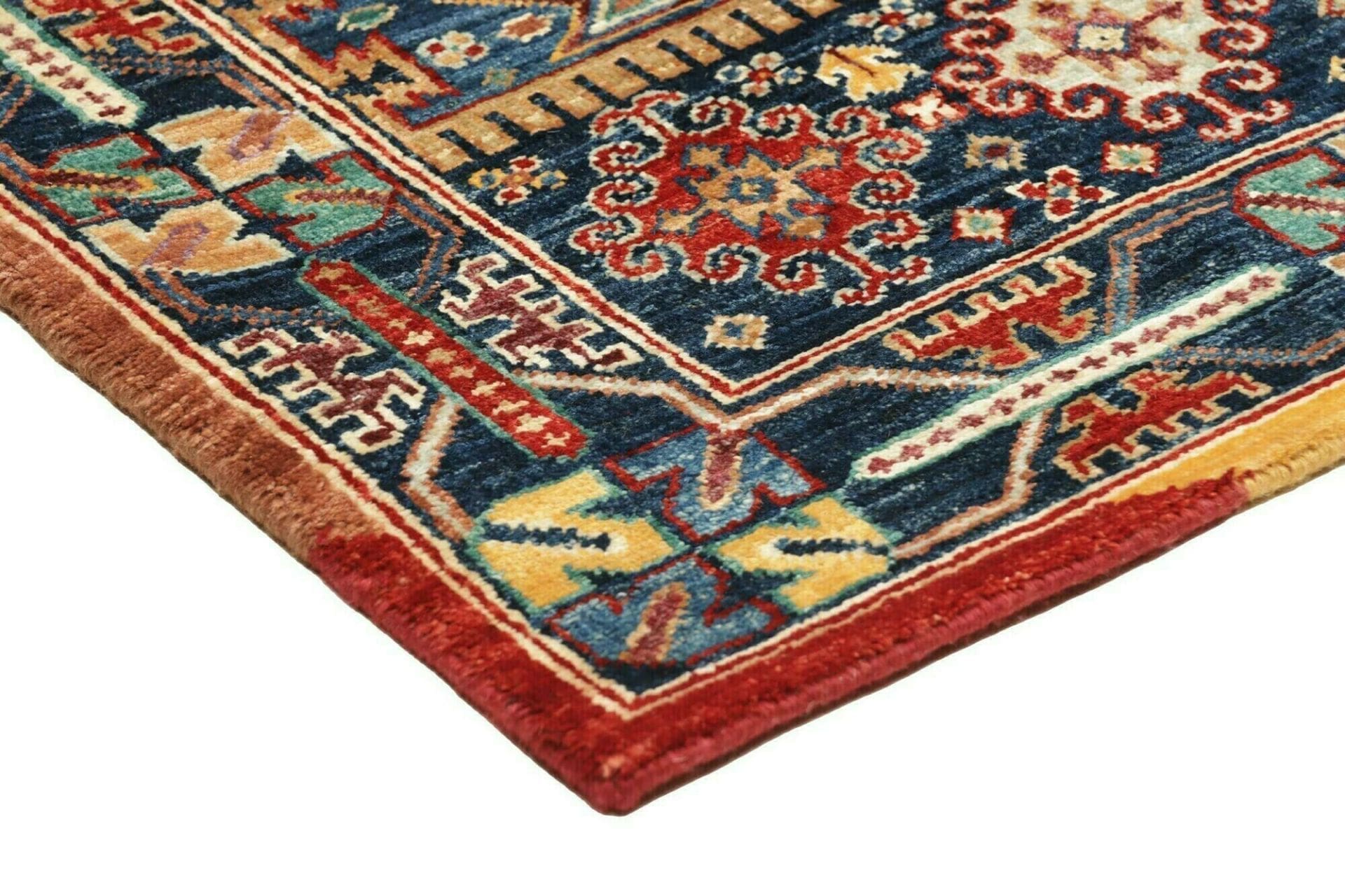 Handgeknüpfter Samarkand Orientteppich, 103 × 152 cm, Wolle