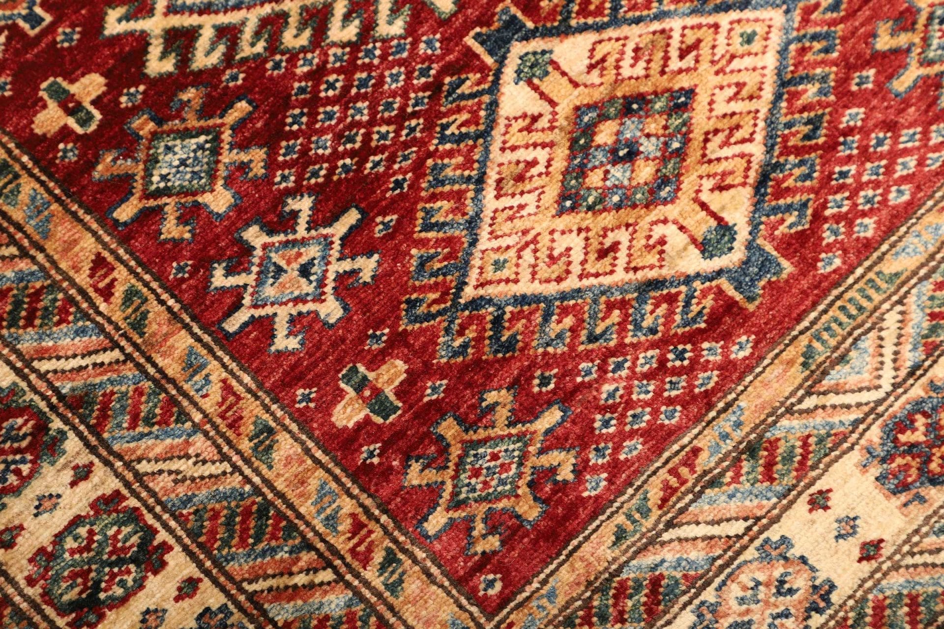 Kazak Orientteppich 94 × 155 cm aus Wolle, handgeknüpft