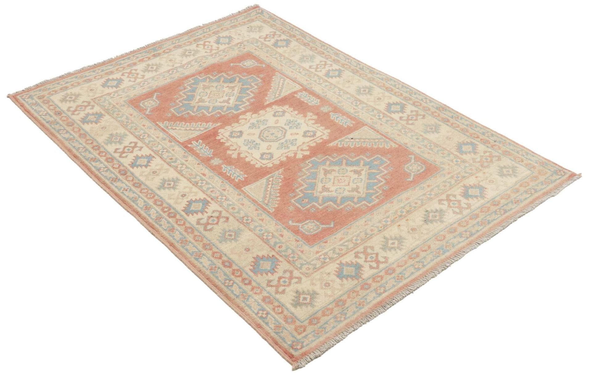 Kazak Orientteppich aus Pakistan, 103 × 144 cm