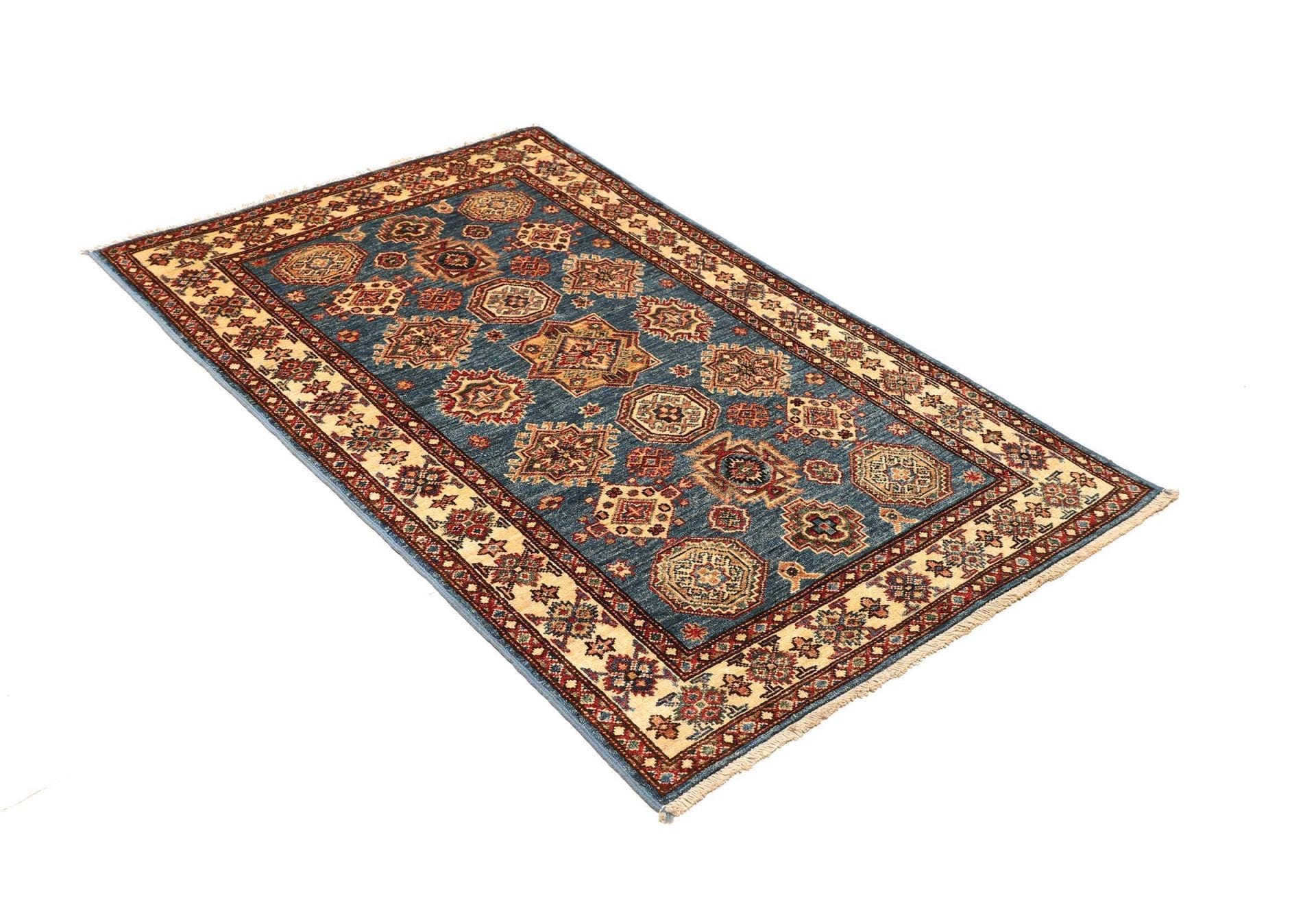 Handgeknüpfter Kazak Orientteppich, 104 × 151 cm, Wolle