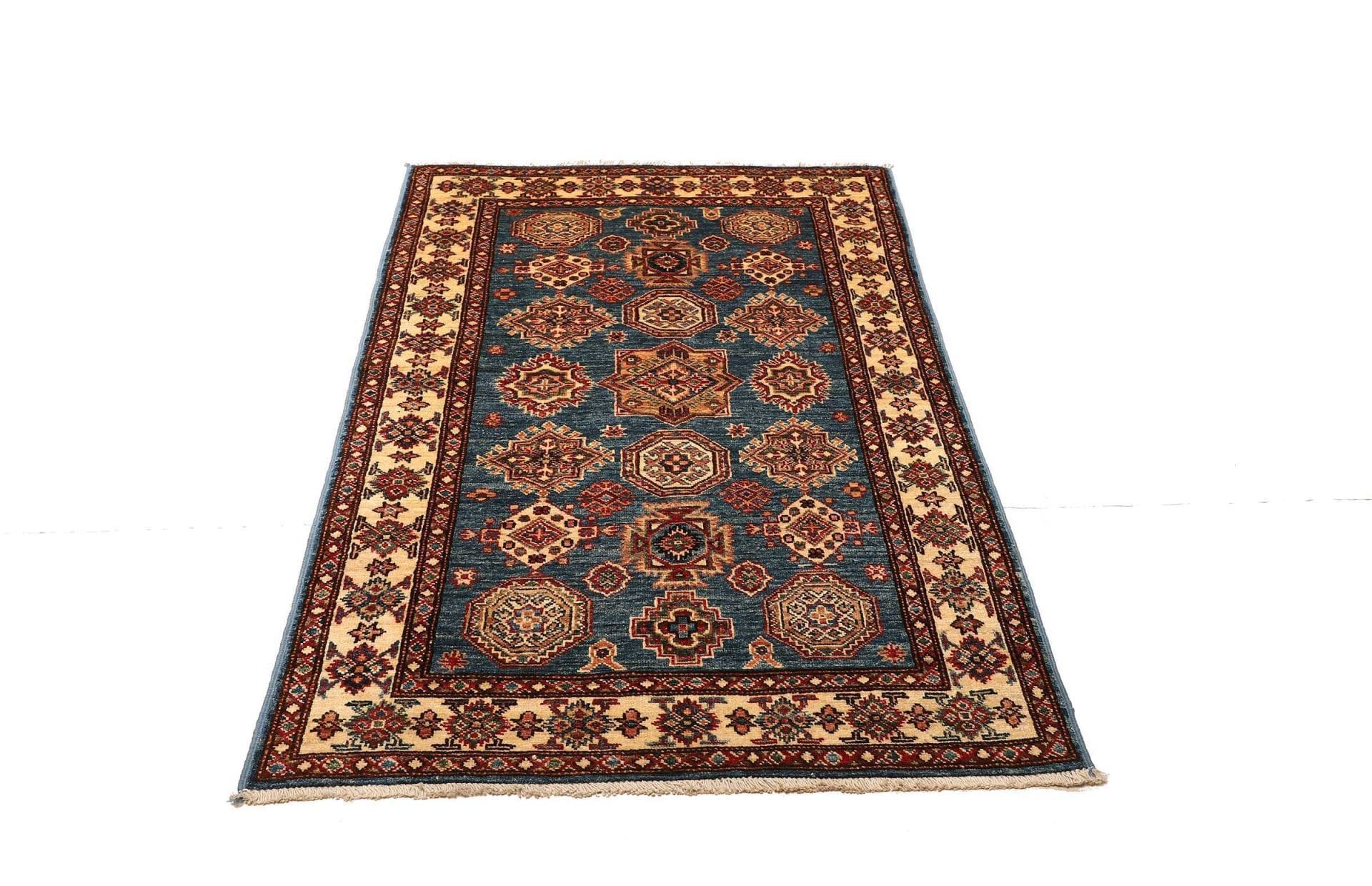 Handgeknüpfter Kazak Orientteppich, 104 × 151 cm, Wolle