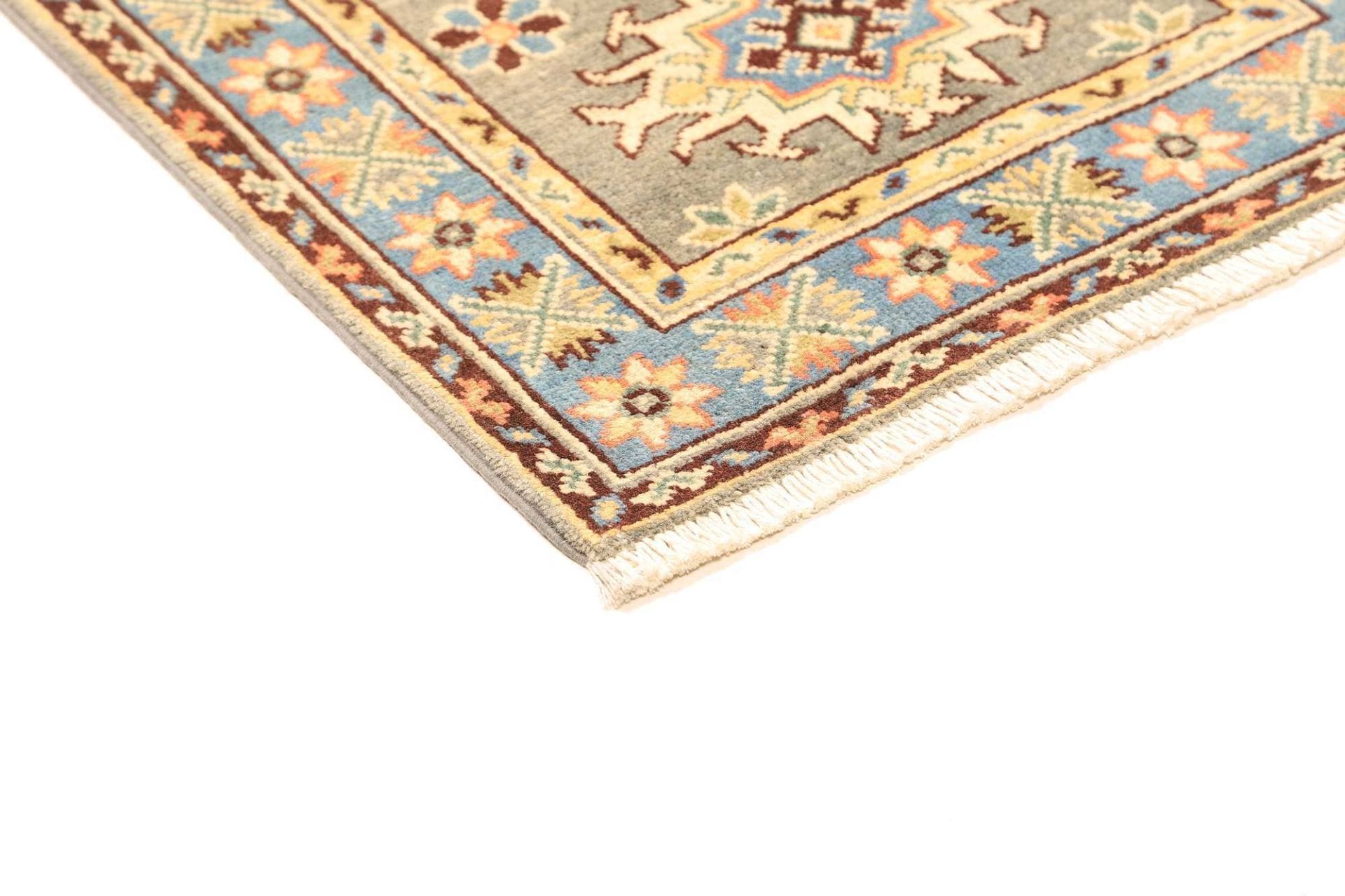 Handgeknüpfter Kazak Orientteppich, 65 × 89 cm, Wolle