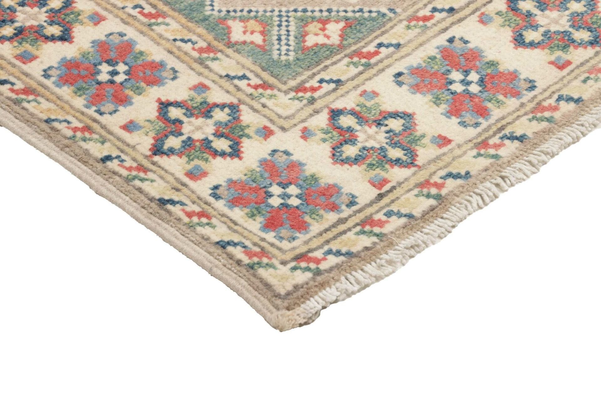 Kazak Orientteppich 65 × 95 cm aus Wolle, handgeknüpft
