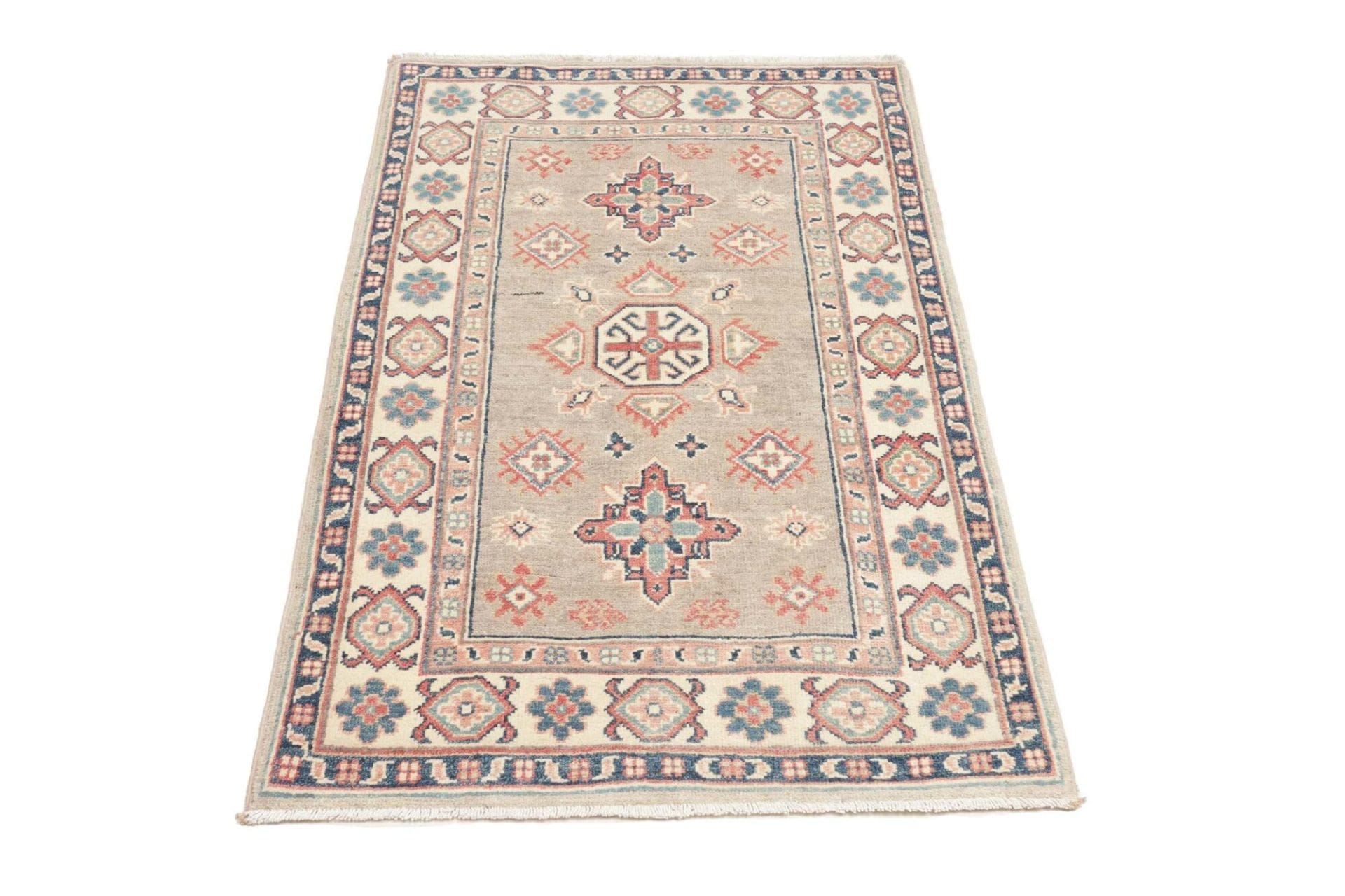 Kazak Orientteppich 82 × 125 cm aus Wolle, handgeknüpft