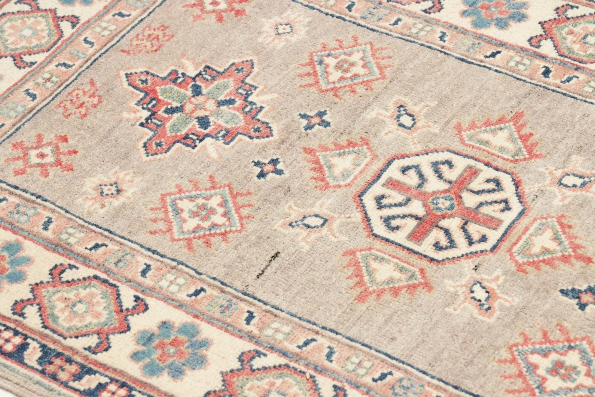 Kazak Orientteppich 82 × 125 cm aus Wolle, handgeknüpft