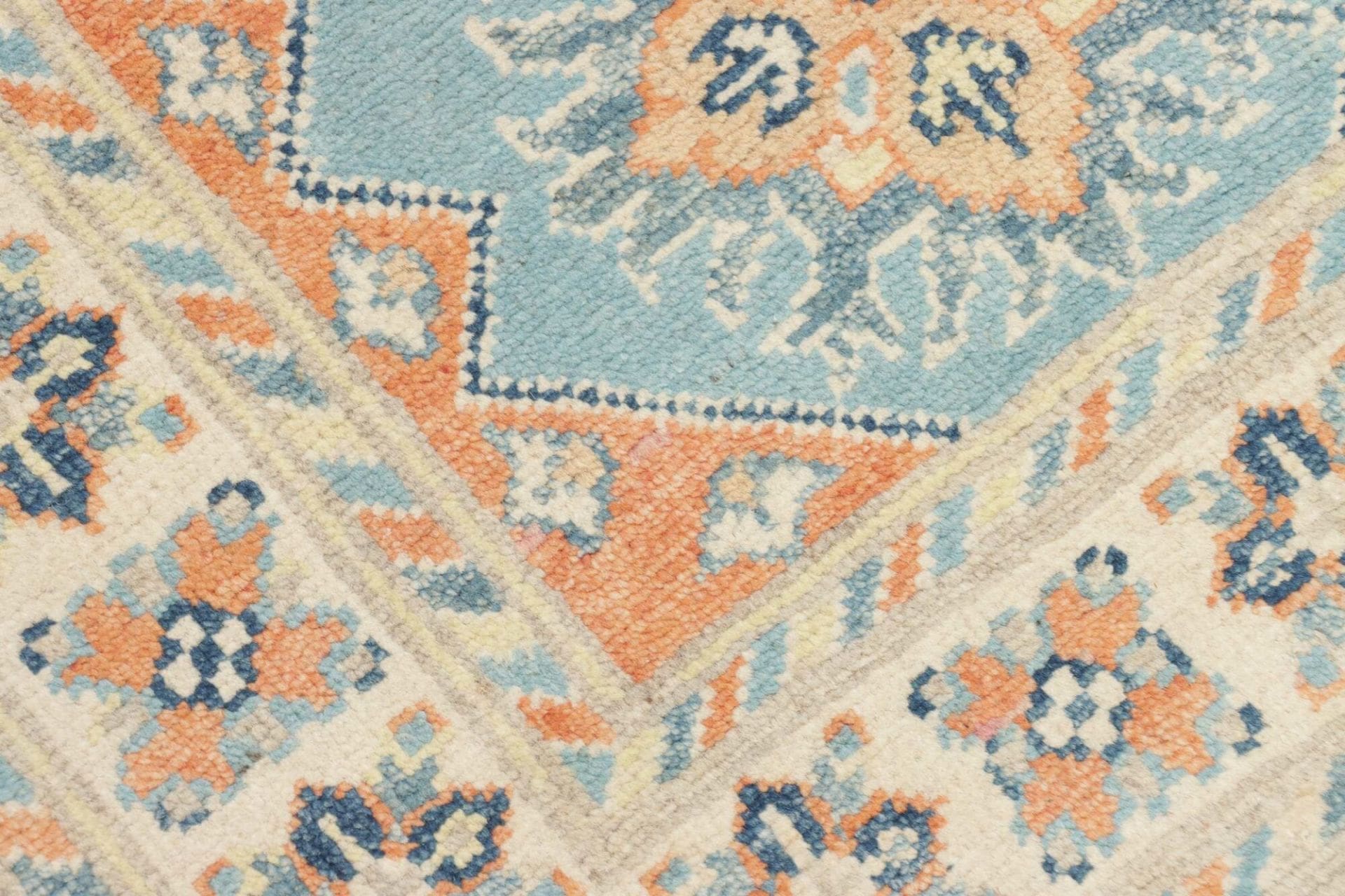 Kazak Orientteppich aus Pakistan, 67 × 86 cm