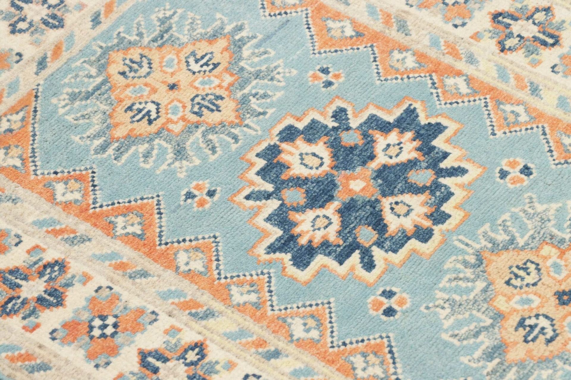Kazak Orientteppich aus Pakistan, 67 × 86 cm