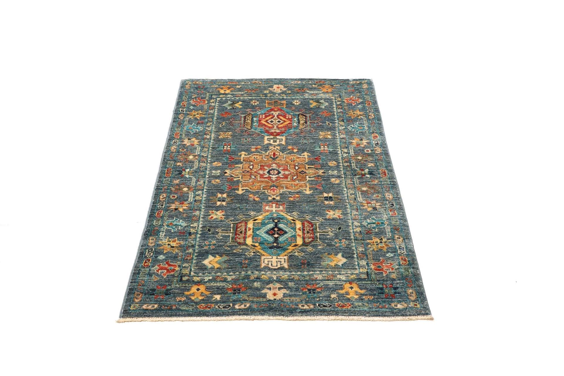 Samarkand Orientteppich 82 × 123 cm aus Wolle, handgeknüpft