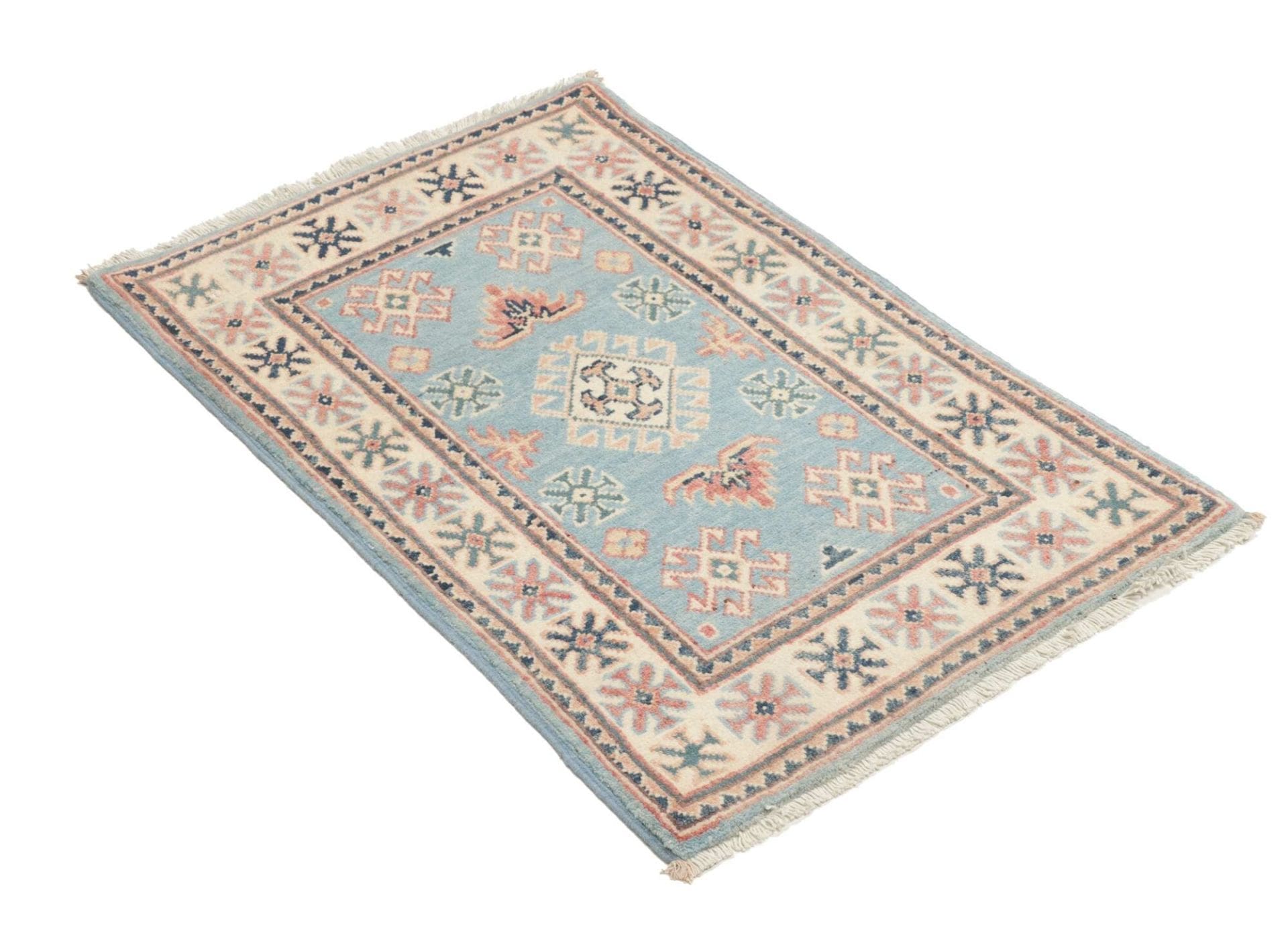 Handgeknüpfter Kazak Orientteppich 64 × 94 cm
