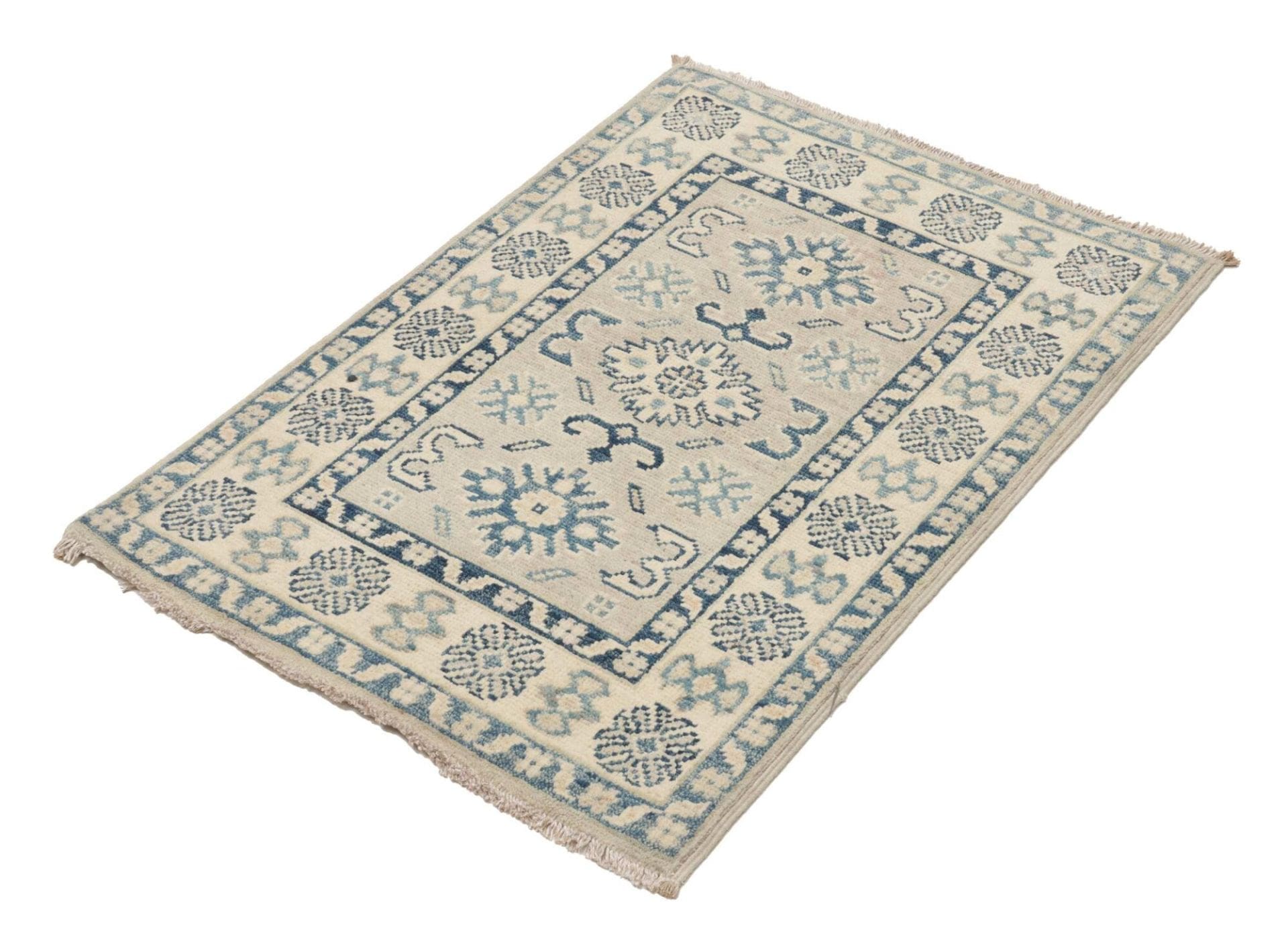 Kazak Orientteppich aus Pakistan, 69 × 93 cm