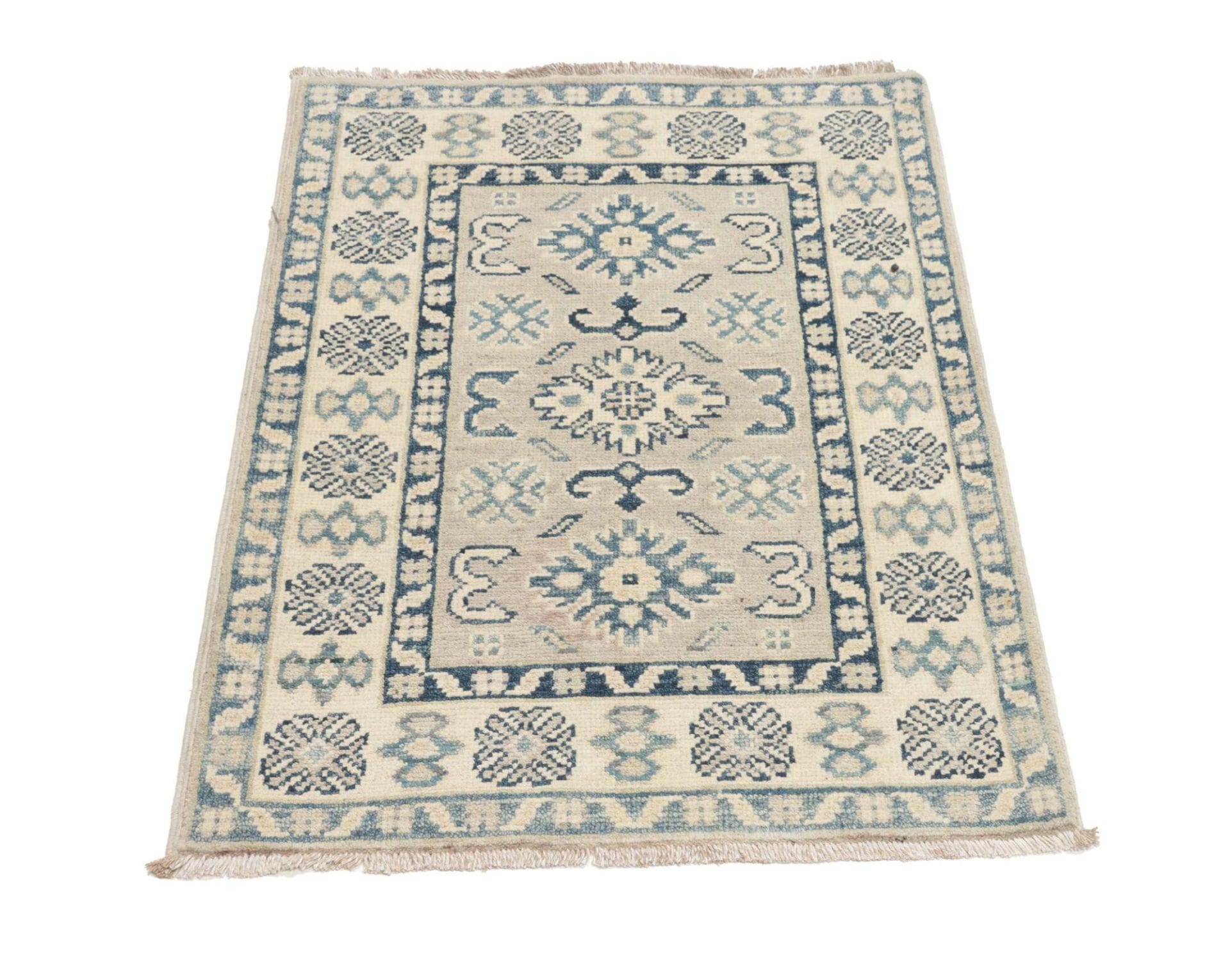Kazak Orientteppich aus Pakistan, 69 × 93 cm