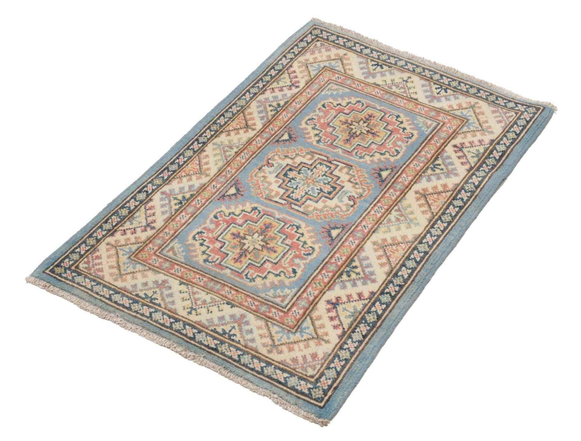 Handgeknüpfter Kazak Orientteppich 64 × 89 cm