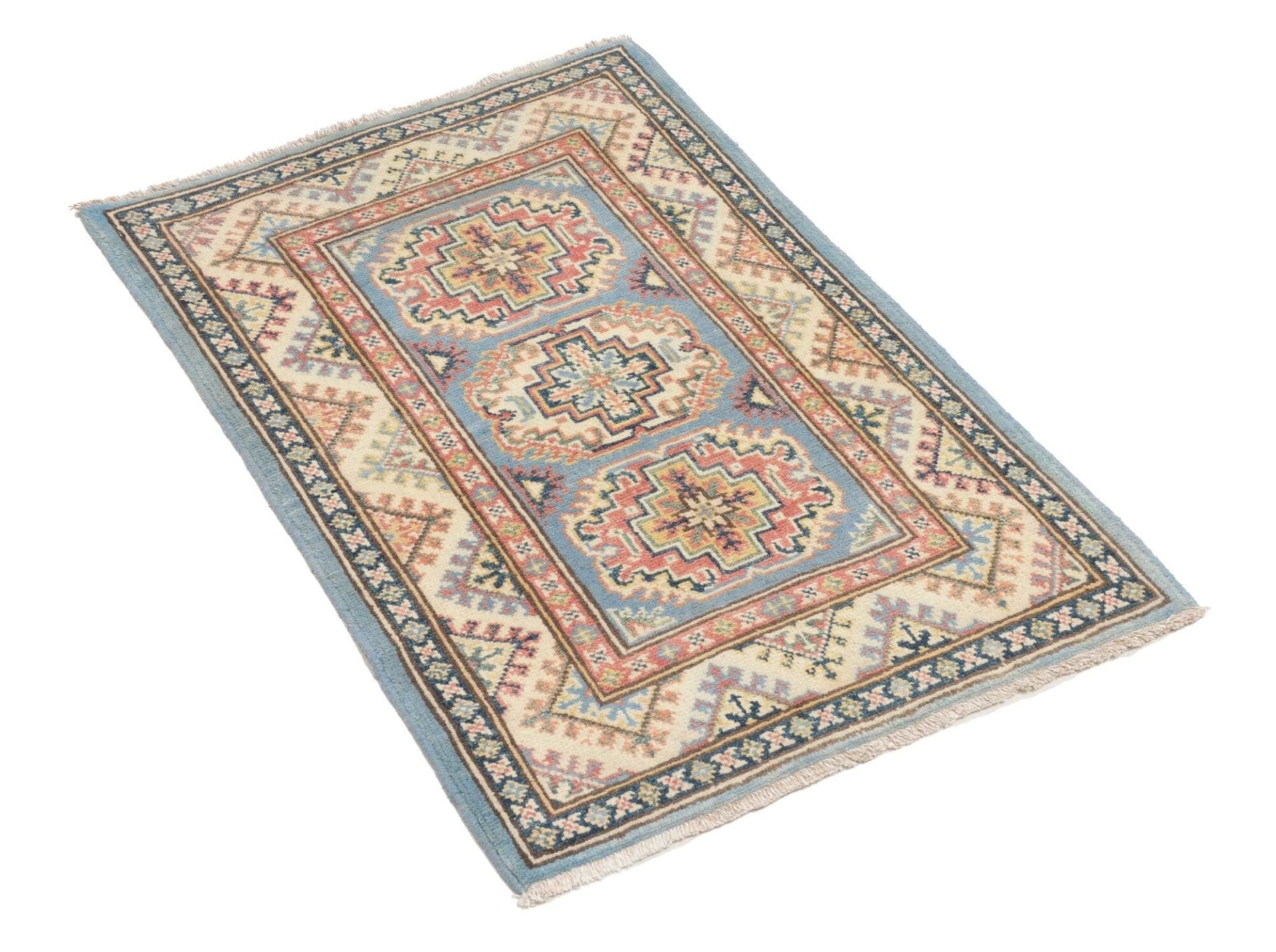 Handgeknüpfter Kazak Orientteppich 64 × 89 cm