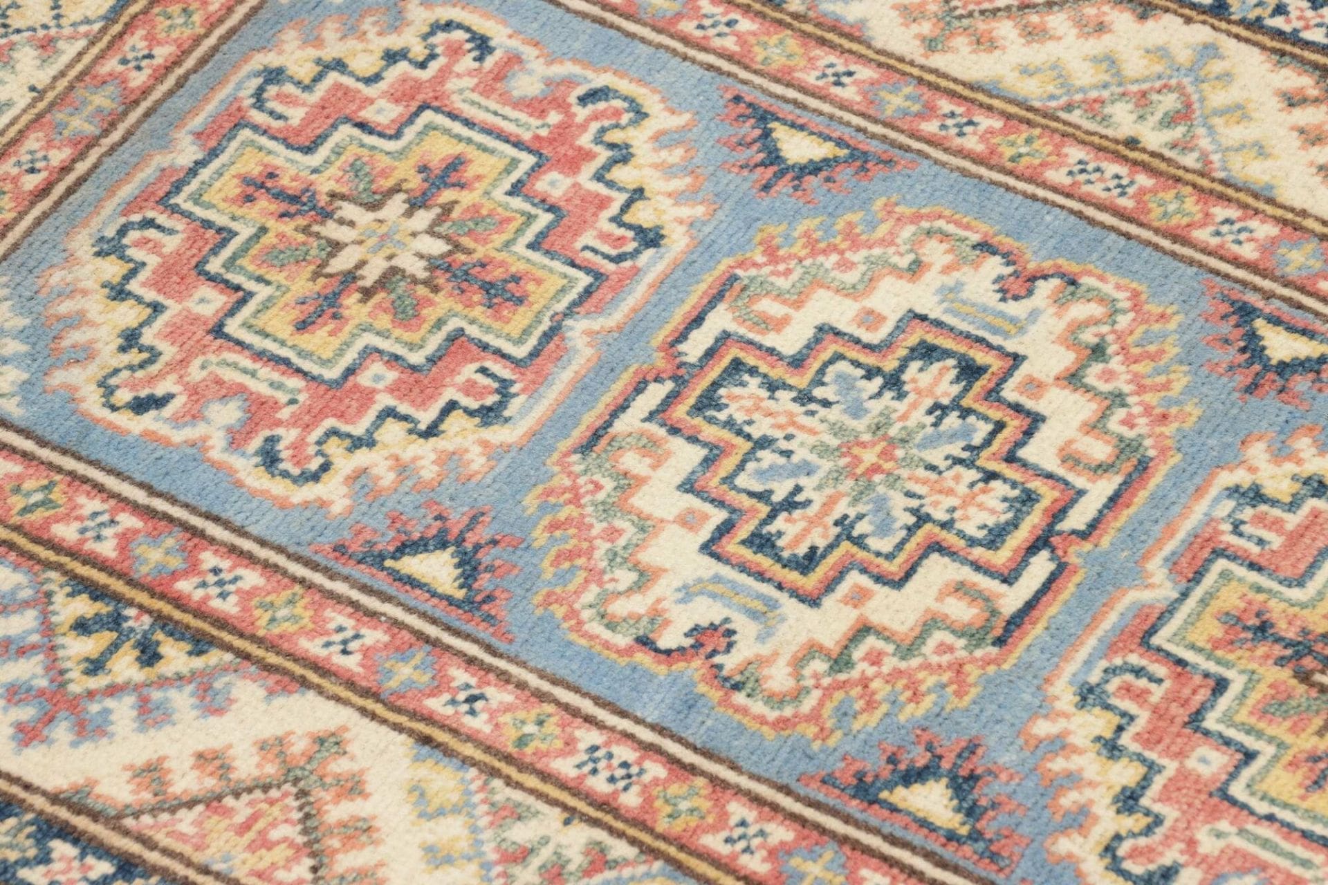 Handgeknüpfter Kazak Orientteppich 64 × 89 cm