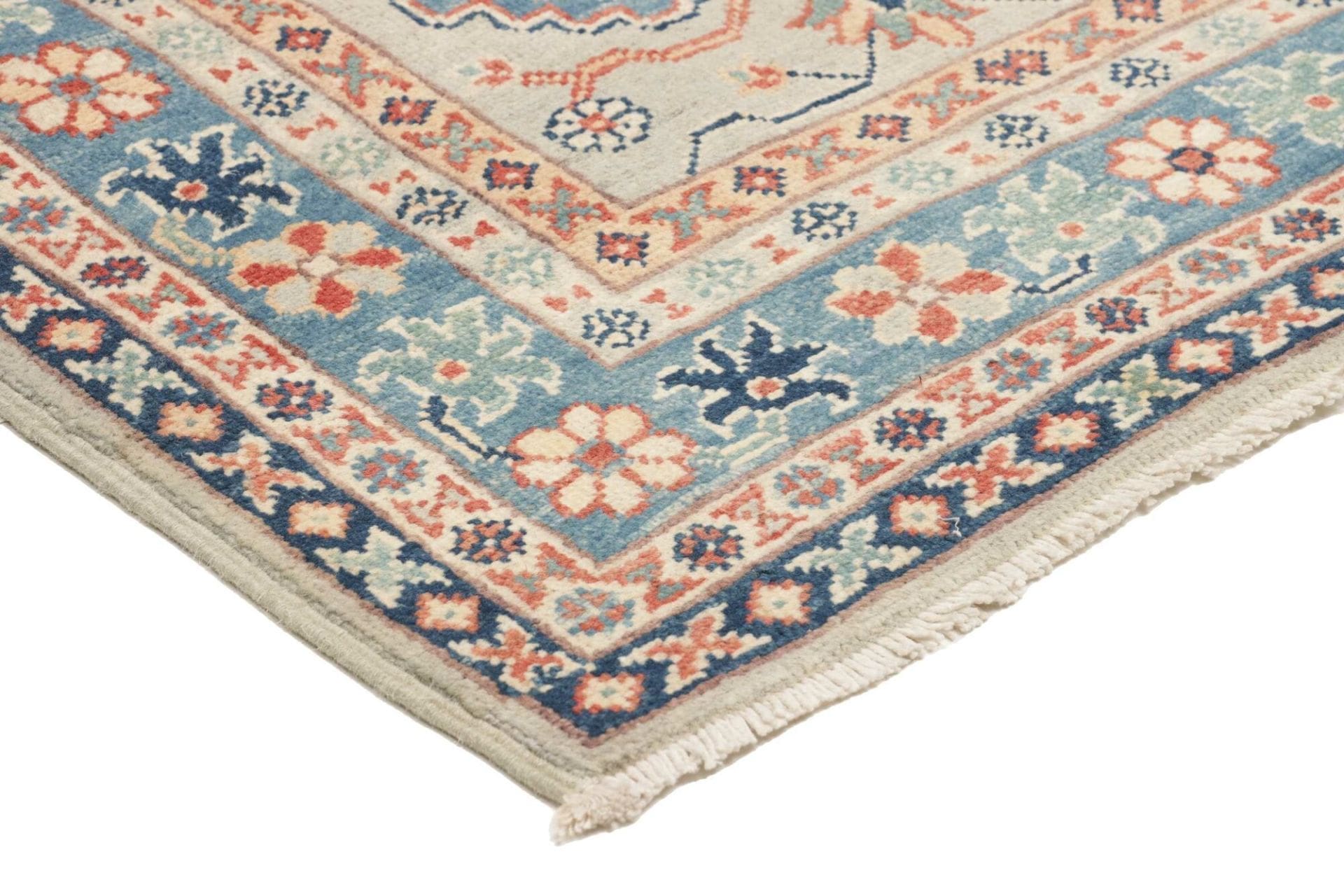 Kazak Orientteppich 82 × 118 cm aus Wolle, handgeknüpft