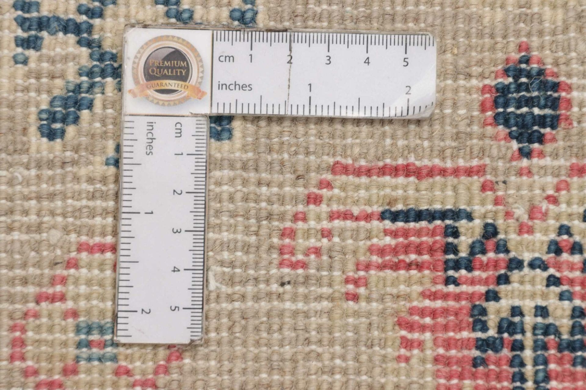Kazak Orientteppich aus Pakistan, 63 × 98 cm